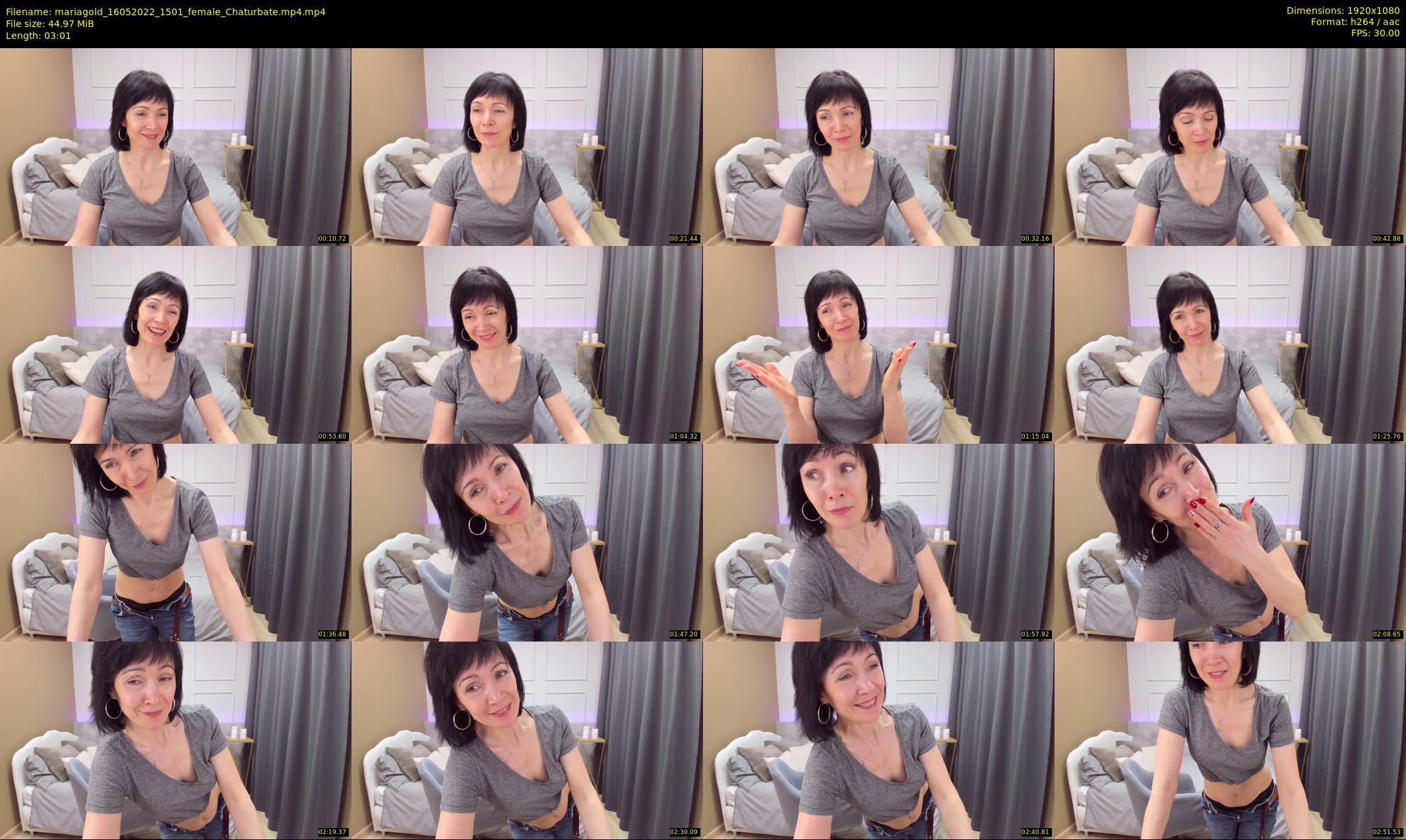 mariagold — 4 minute Chaturbate female cam show recording, 1080p, May 16, 2022