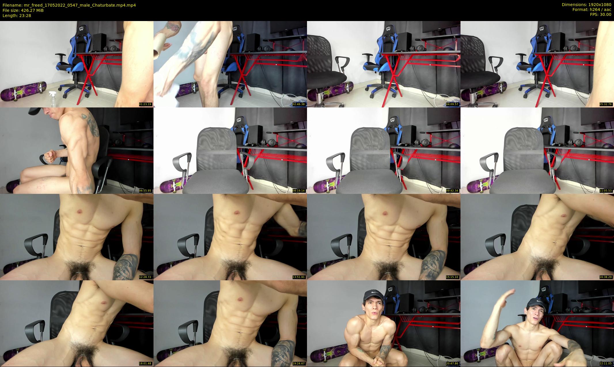 mr_freed — 24 minute Chaturbate male cam show recording, 1080p, May 17, 2022