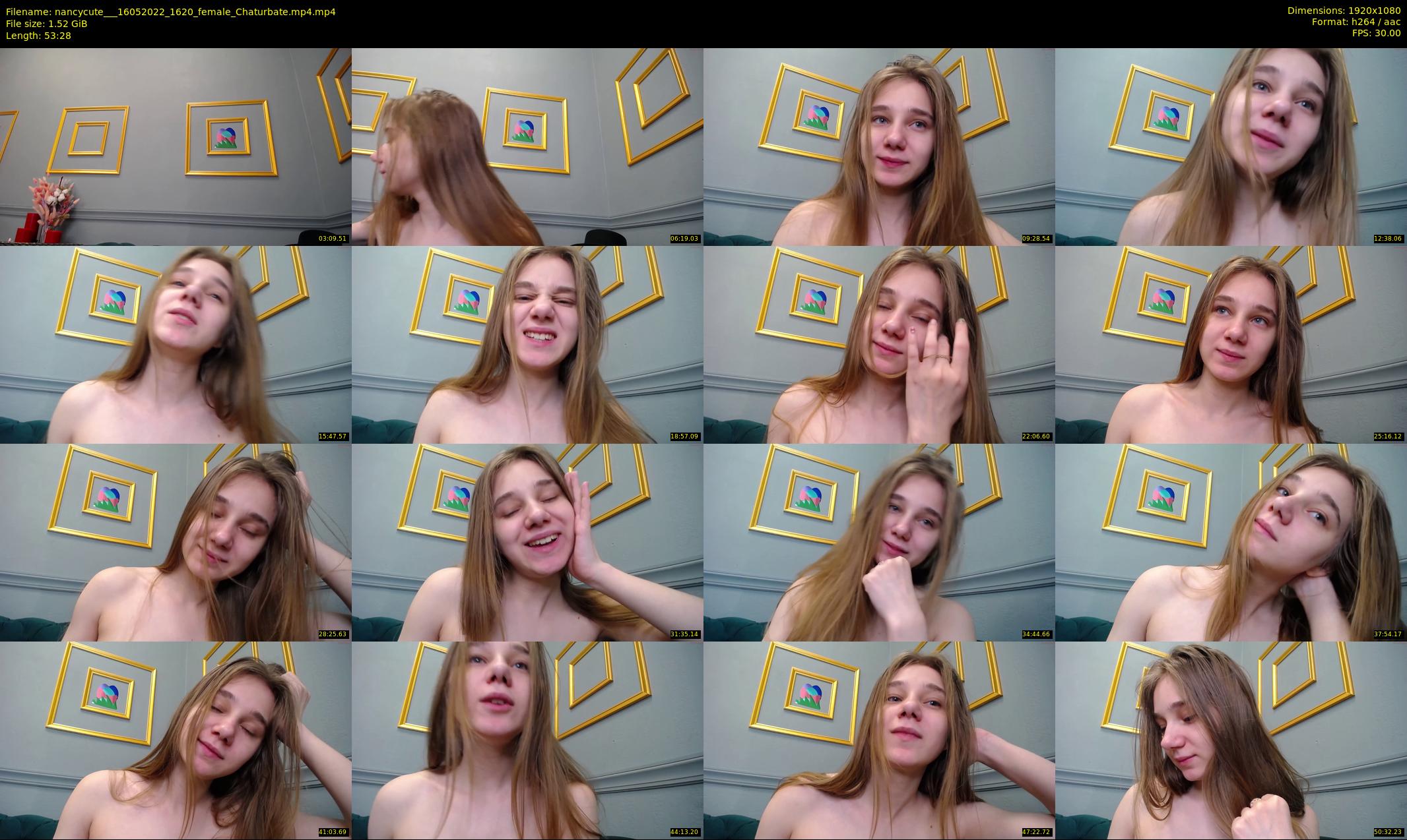 nancycute__ — 54 minute Chaturbate female cam show recording, 1080p, May 16, 2022