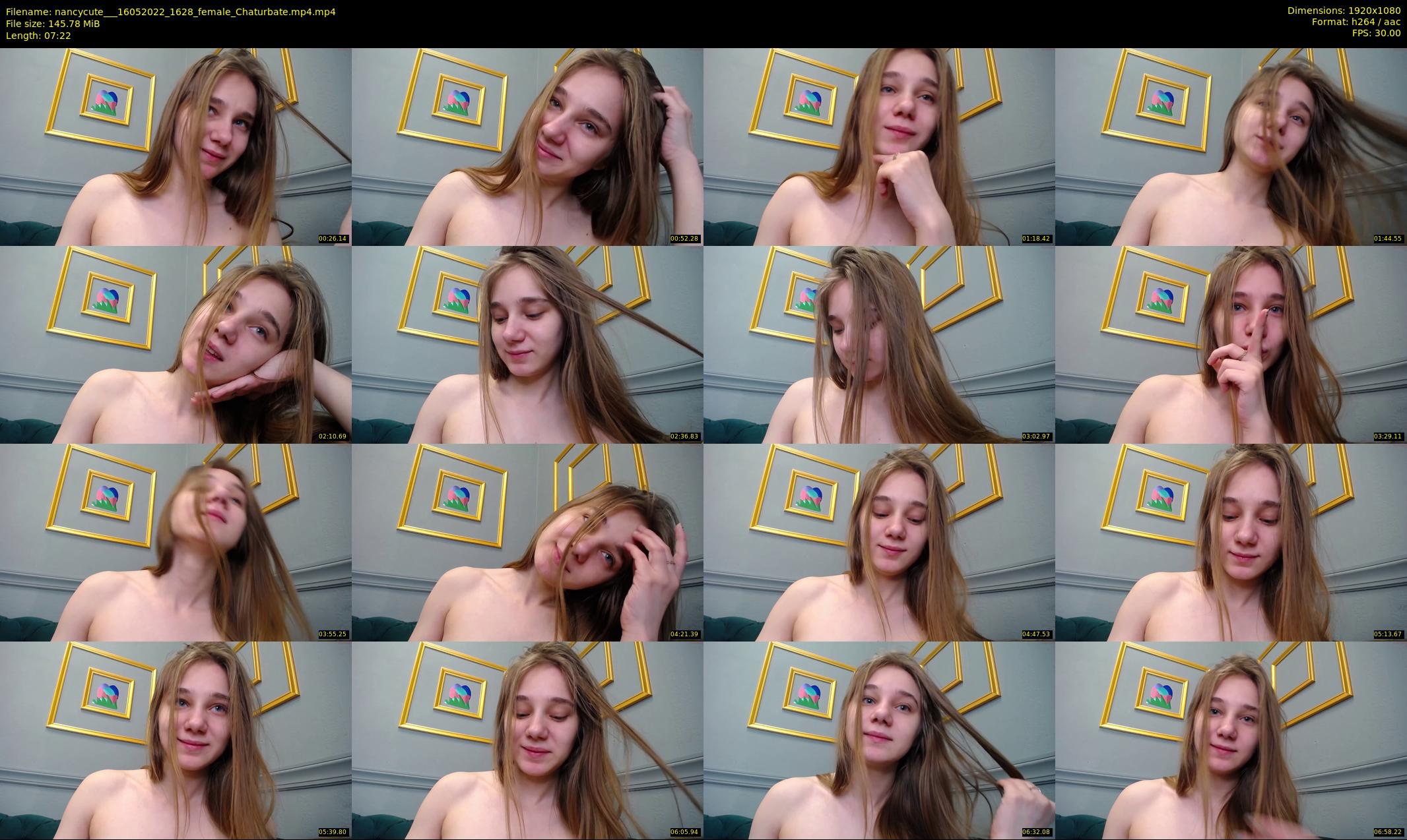 nancycute__ — 8 minute Chaturbate female cam show recording, 1080p, May 16, 2022
