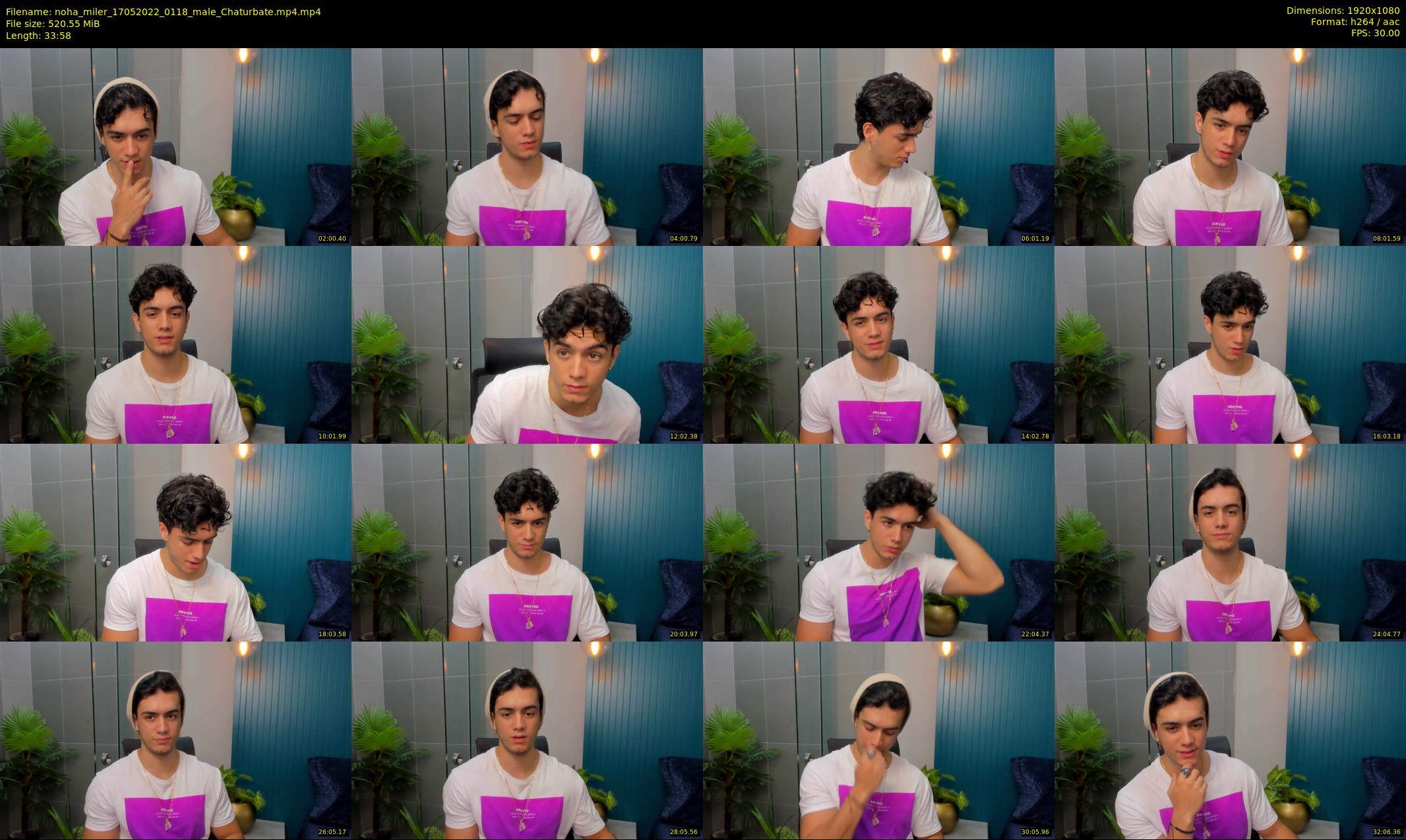 noha_miler — 34 minute Chaturbate male cam show recording, 1080p, May 17, 2022