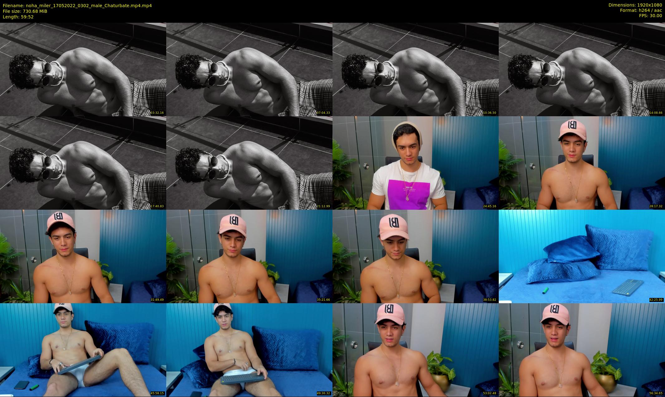 noha_miler — 60 minute Chaturbate male cam show recording, 1080p, May 17, 2022