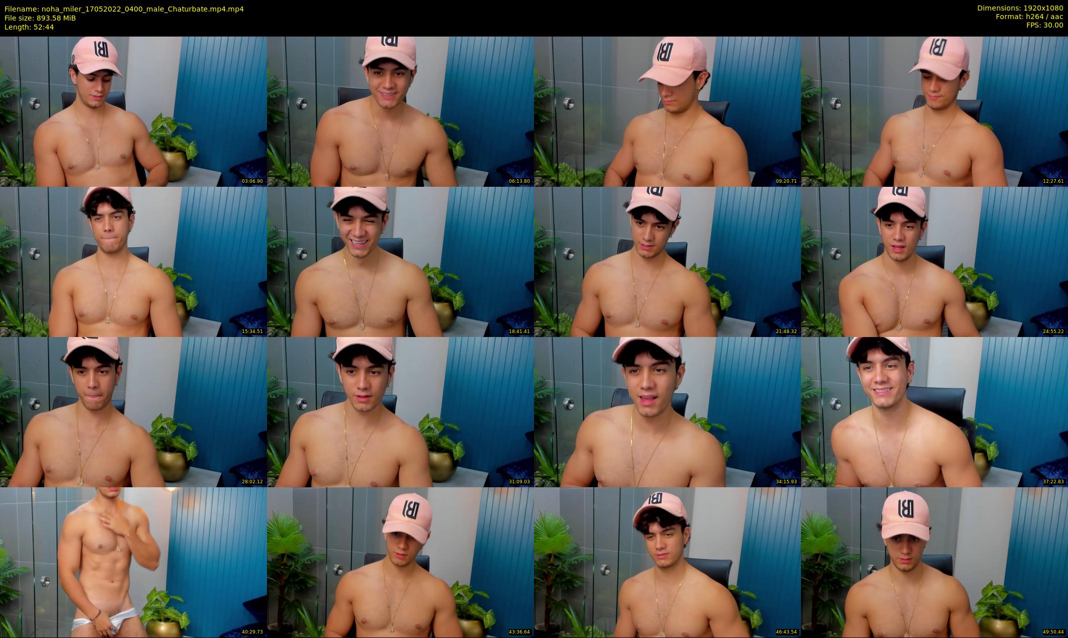 noha_miler — 53 minute Chaturbate male cam show recording, 1080p, May 17, 2022