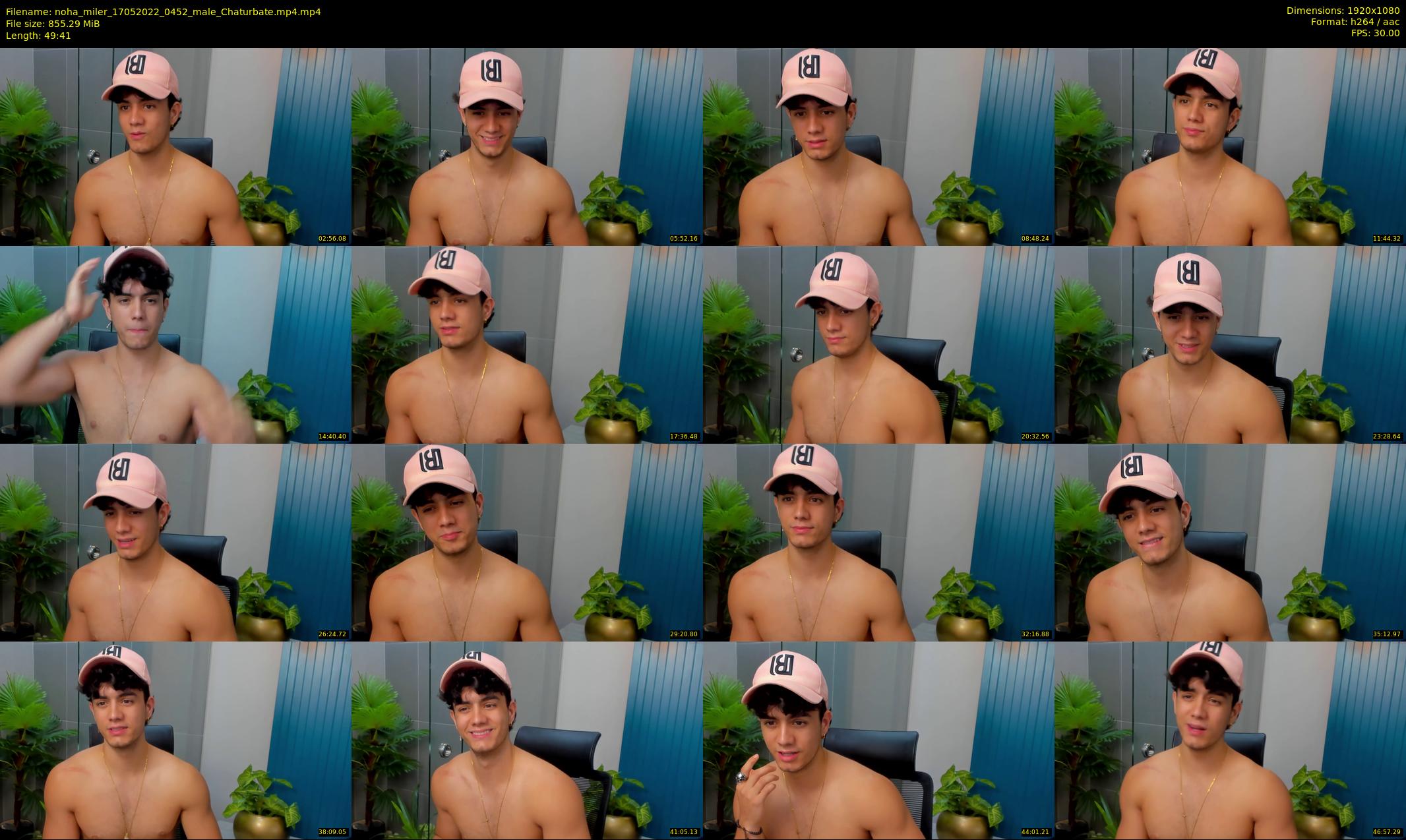 noha_miler — 50 minute Chaturbate male cam show recording, 1080p, May 17, 2022