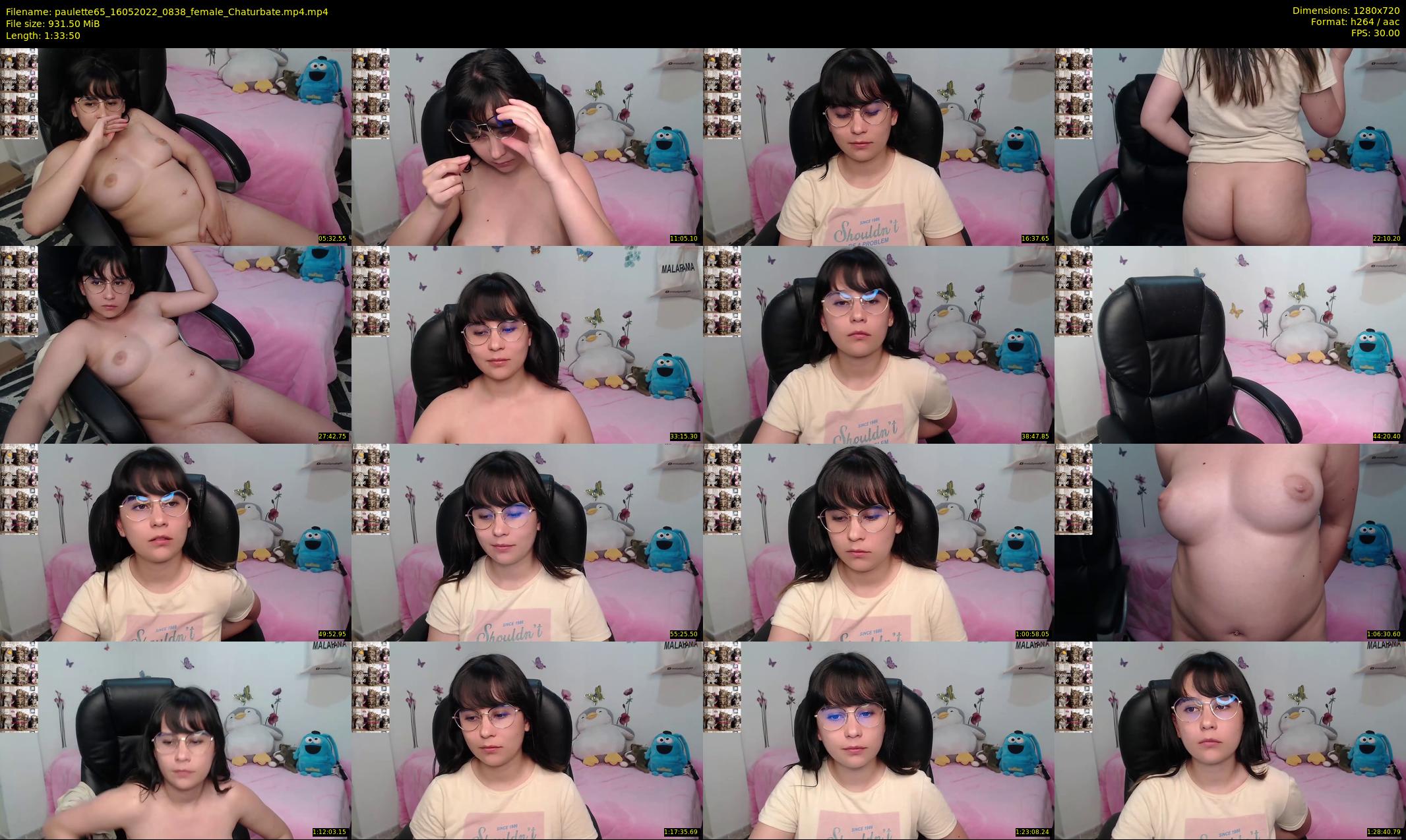paulette65 — 94 minute Chaturbate female cam show recording, 720p, May 16, 2022