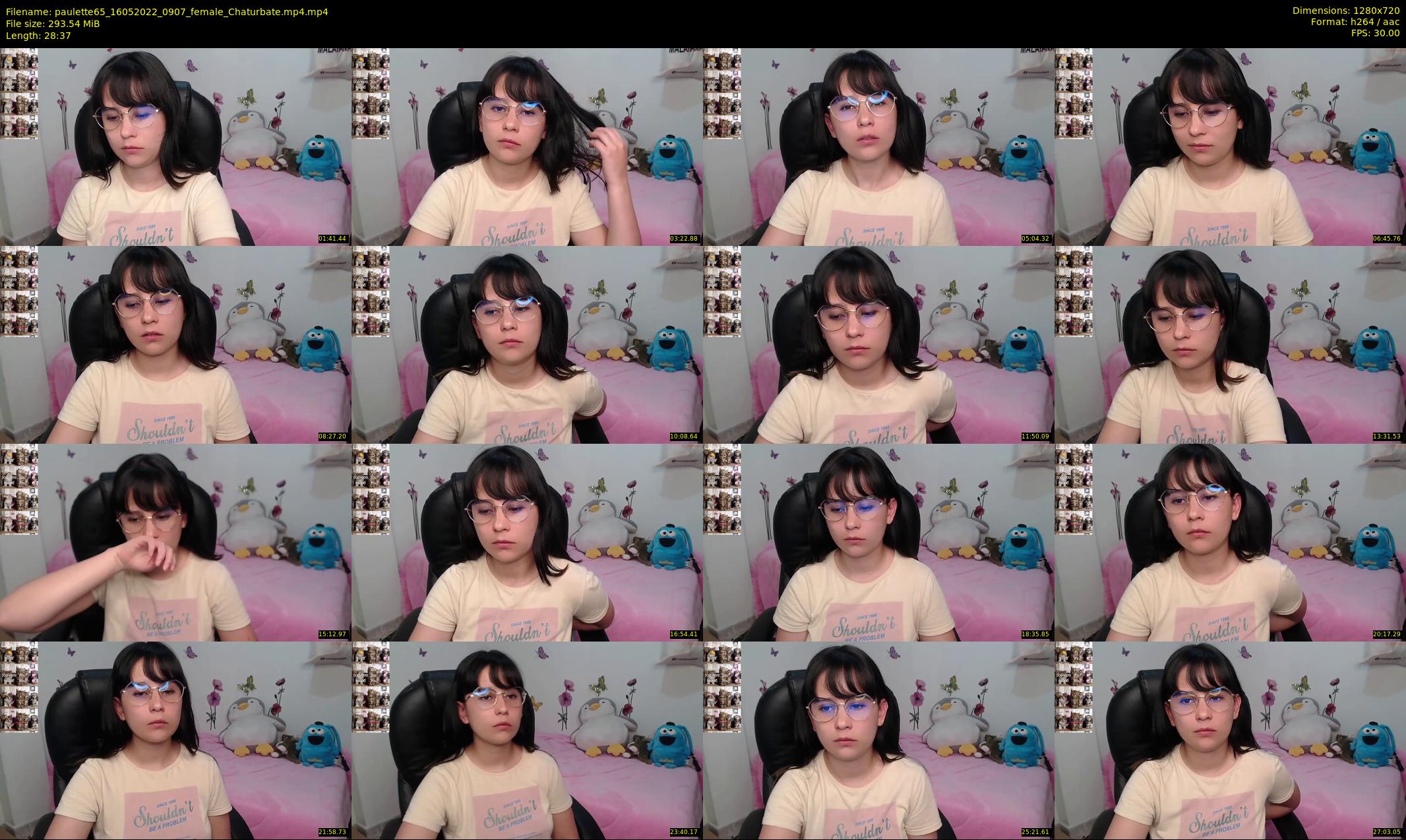paulette65 — 29 minute Chaturbate female cam show recording, 720p, May 16, 2022