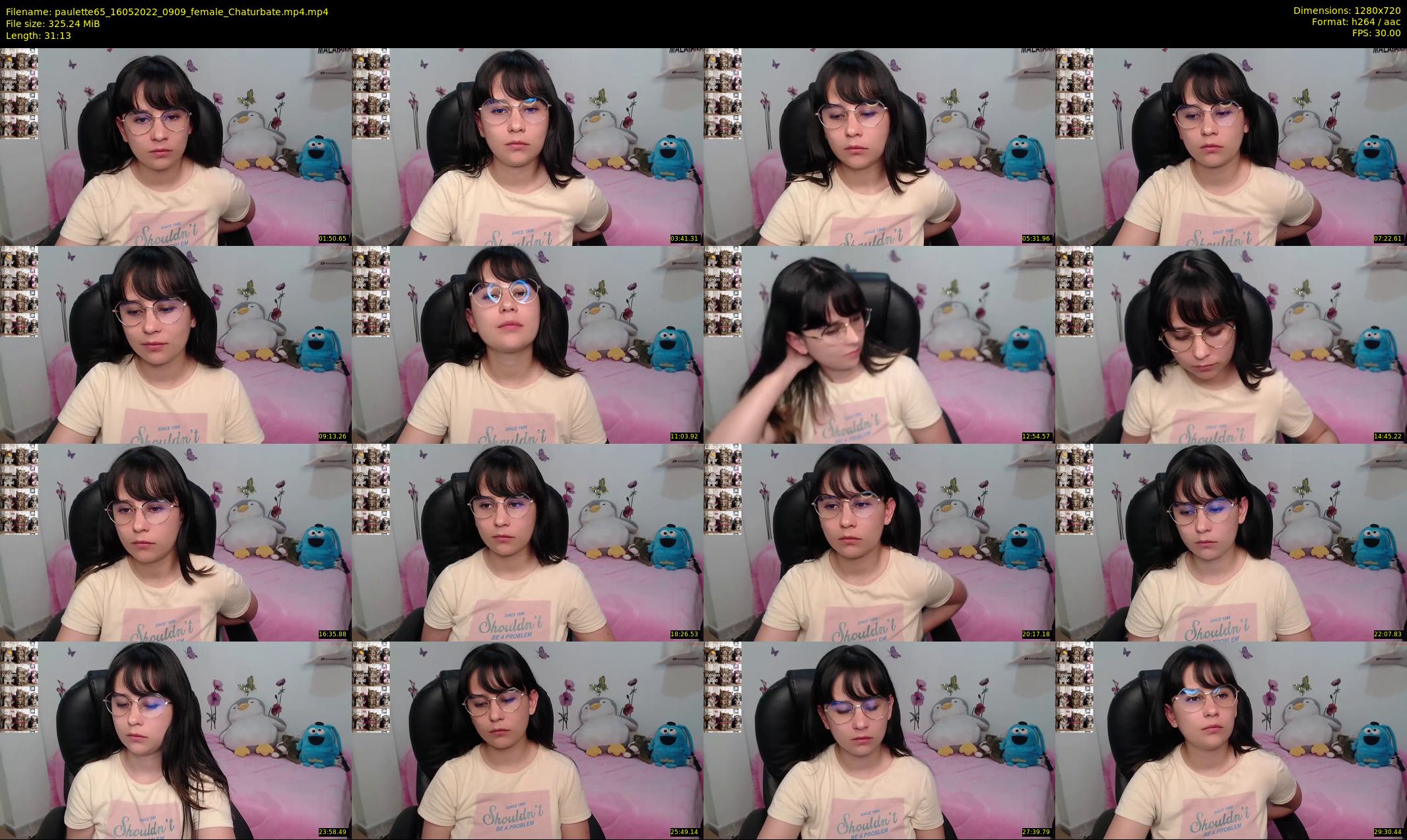 paulette65 — 32 minute Chaturbate female cam show recording, 720p, May 16, 2022