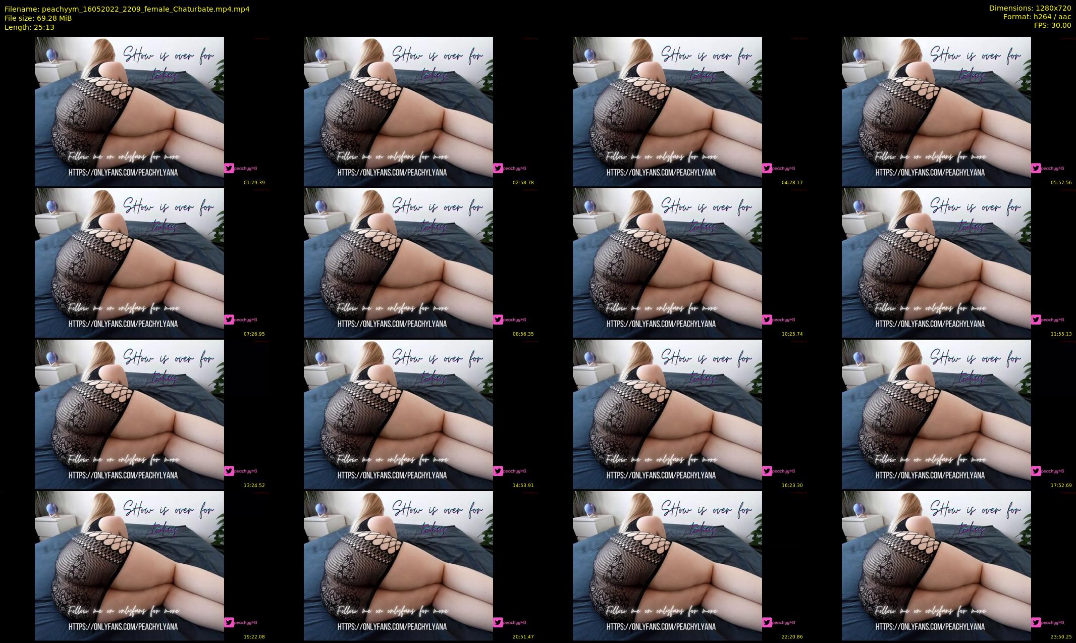 peachyym — 26 minute Chaturbate female cam show recording, 720p, May 16, 2022