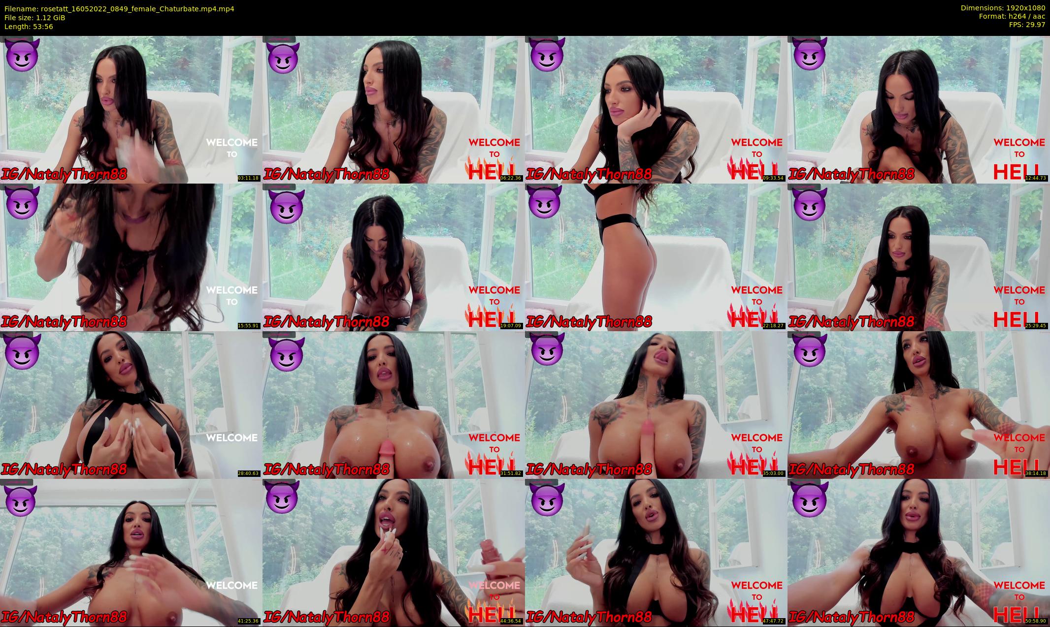 rosetatt — 54 minute Chaturbate female cam show recording, 1080p, May 16, 2022