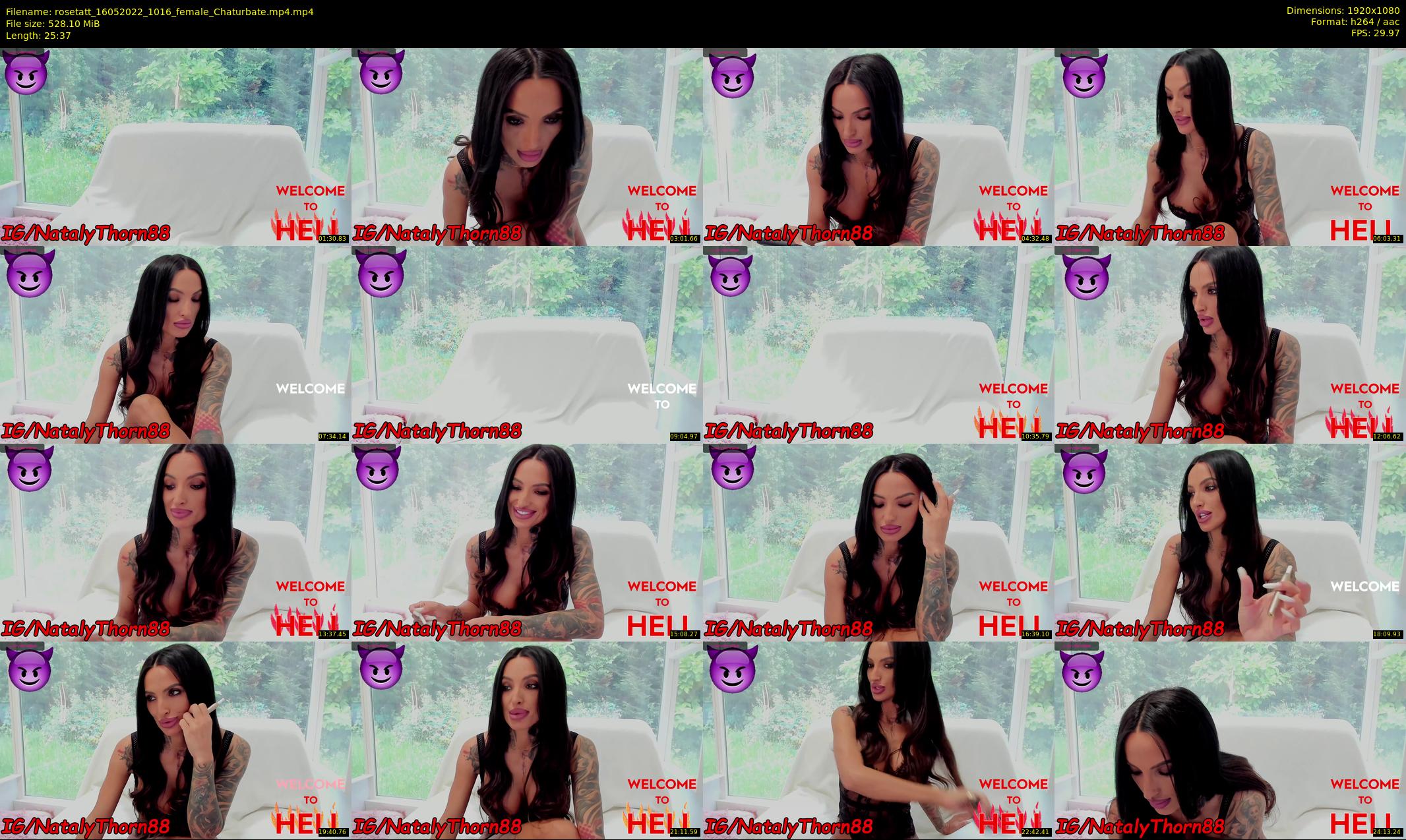 rosetatt — 26 minute Chaturbate female cam show recording, 1080p, May 16, 2022