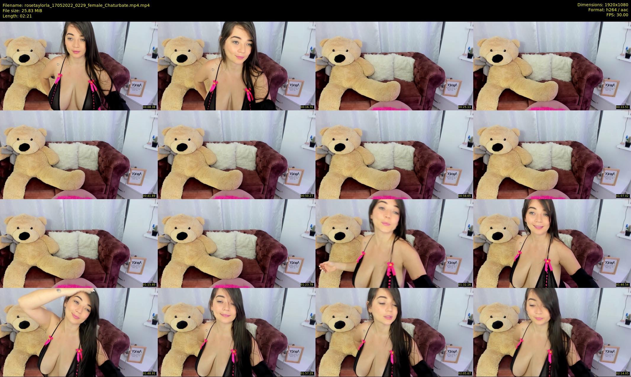 rosetaylorla — 3 minute Chaturbate female cam show recording, 1080p, May 17, 2022