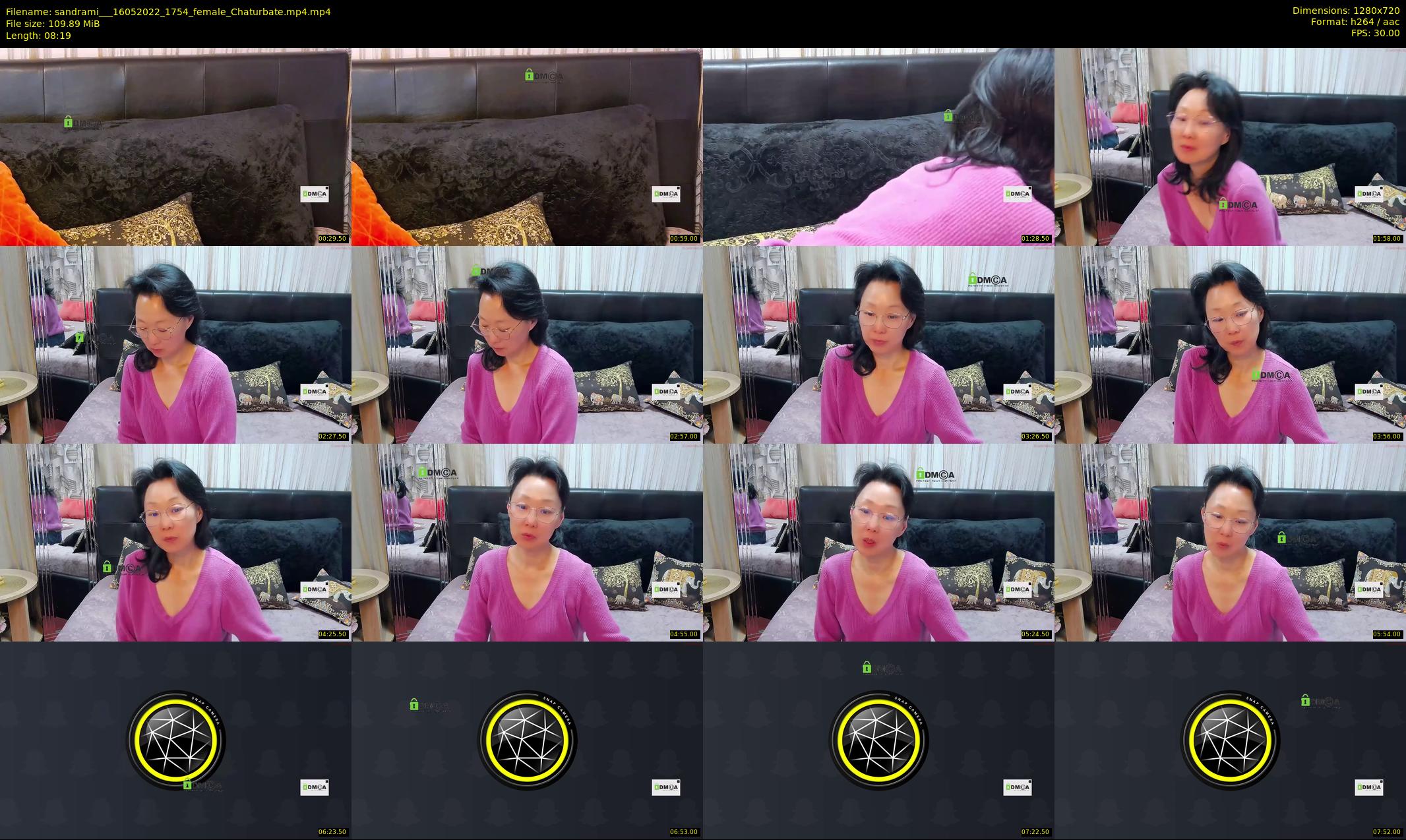 sandrami__ — 9 minute Chaturbate female cam show recording, 720p, May 16, 2022