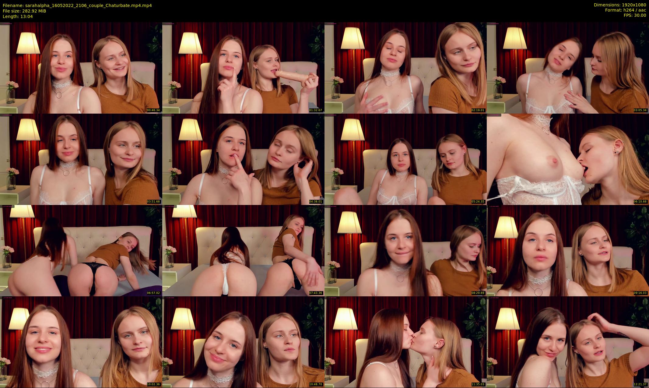 sarahalpha — 14 minute Chaturbate couple cam show recording, 1080p, May 16, 2022