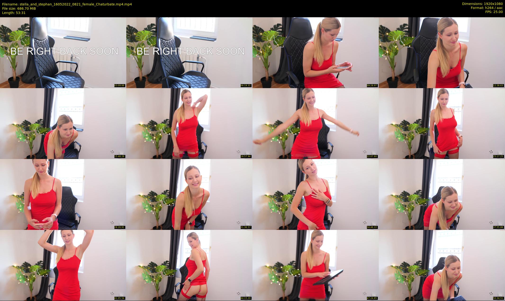 stella_and_stephan — 54 minute Chaturbate couple cam show recording, 1080p, May 16, 2022