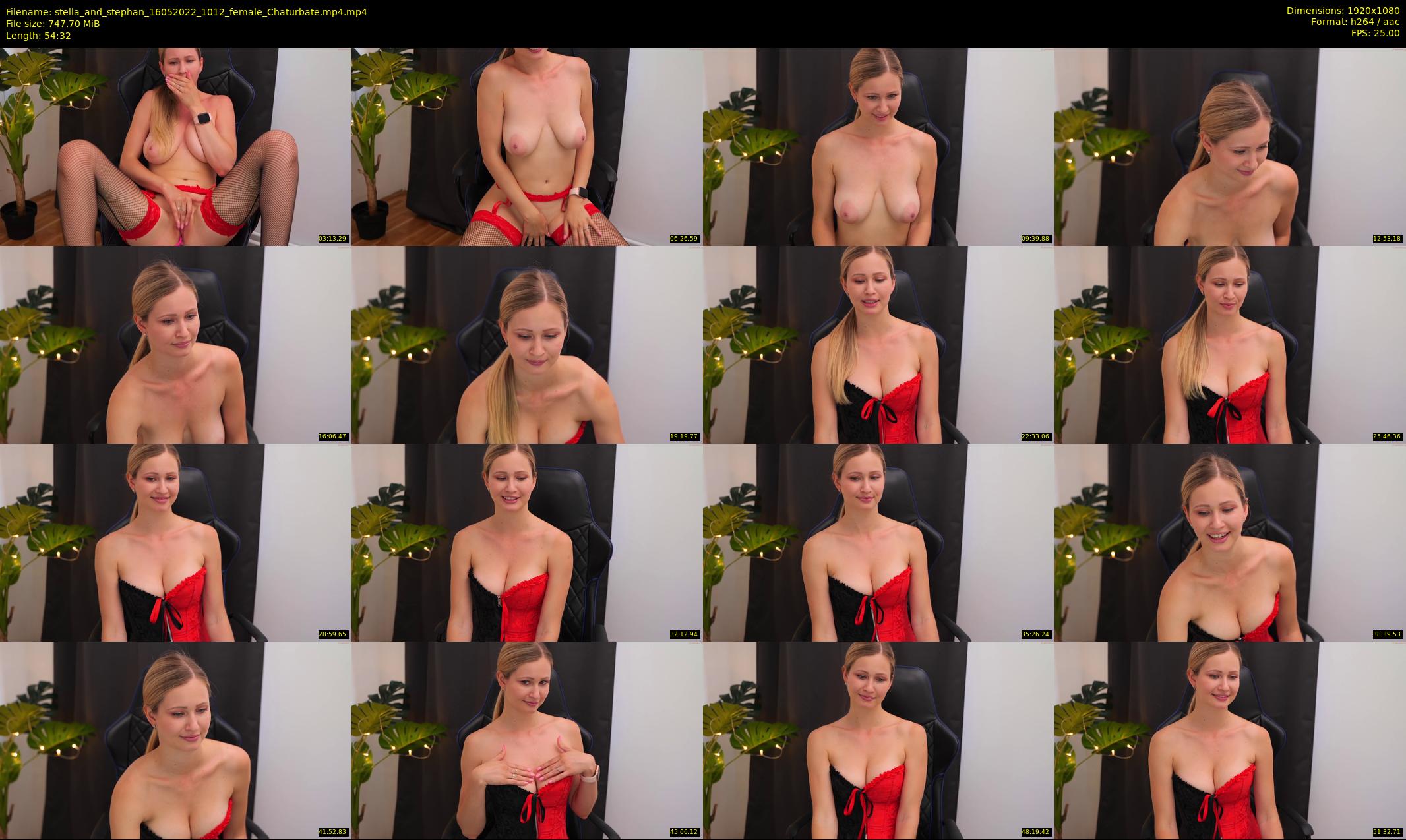 stella_and_stephan — 55 minute Chaturbate couple cam show recording, 1080p, May 16, 2022