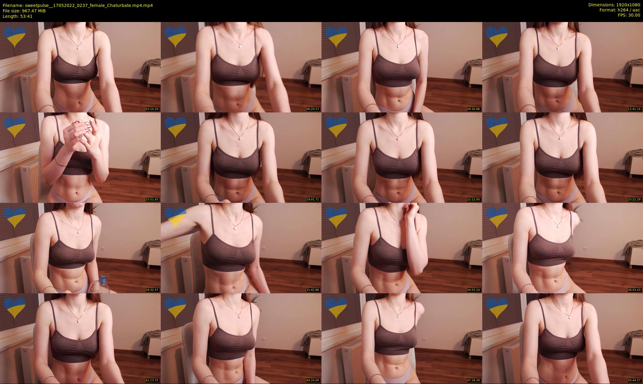 sweetpulse_ — 54 minute Chaturbate female cam show recording, 1080p, May 17, 2022