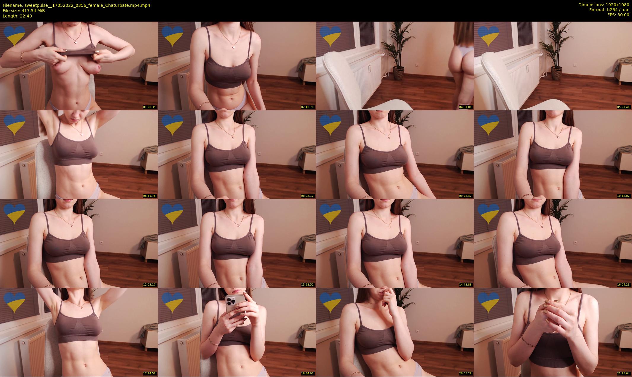 sweetpulse_ — 23 minute Chaturbate female cam show recording, 1080p, May 17, 2022