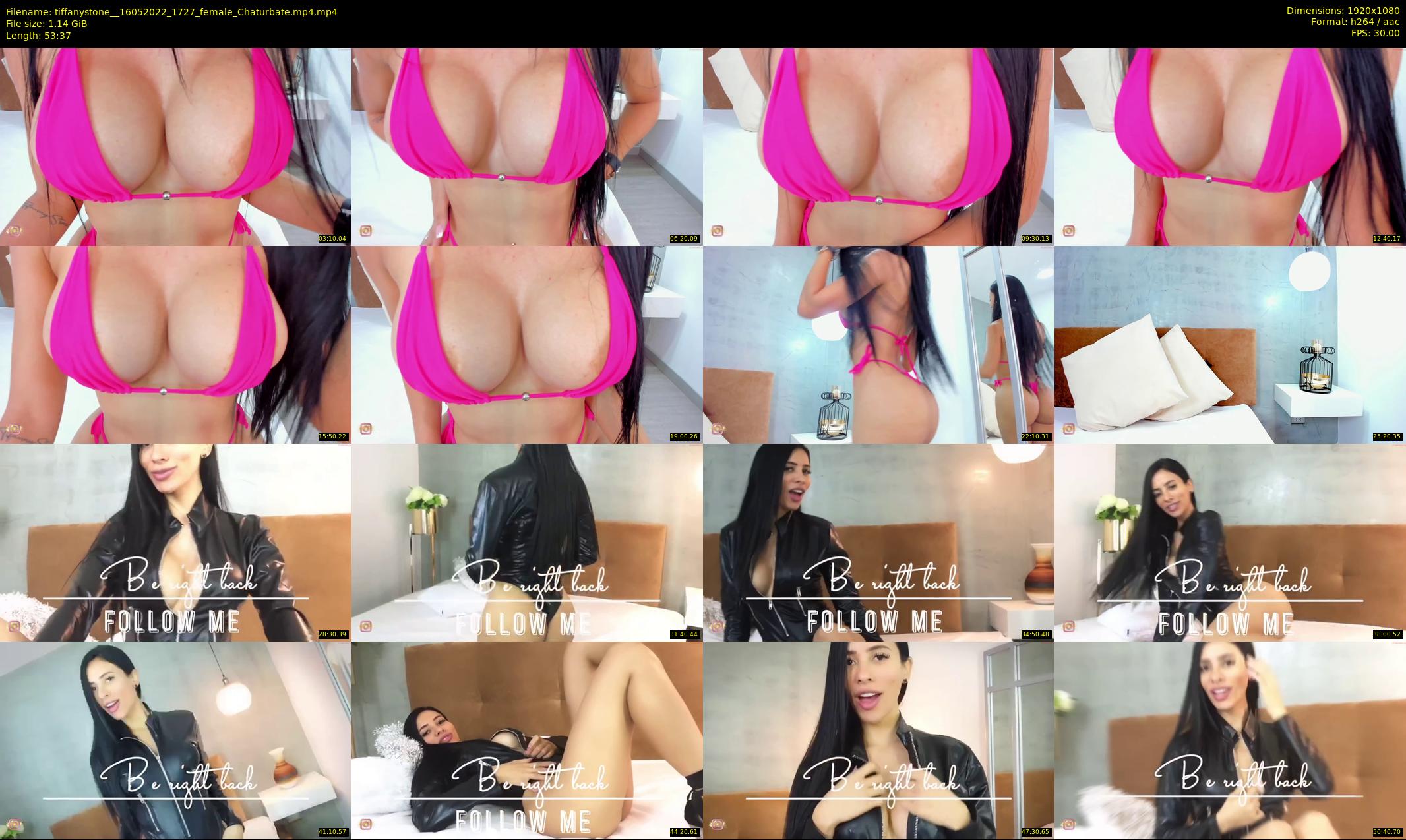 tiffanystone_ — 54 minute Chaturbate female cam show recording, 1080p, May 16, 2022