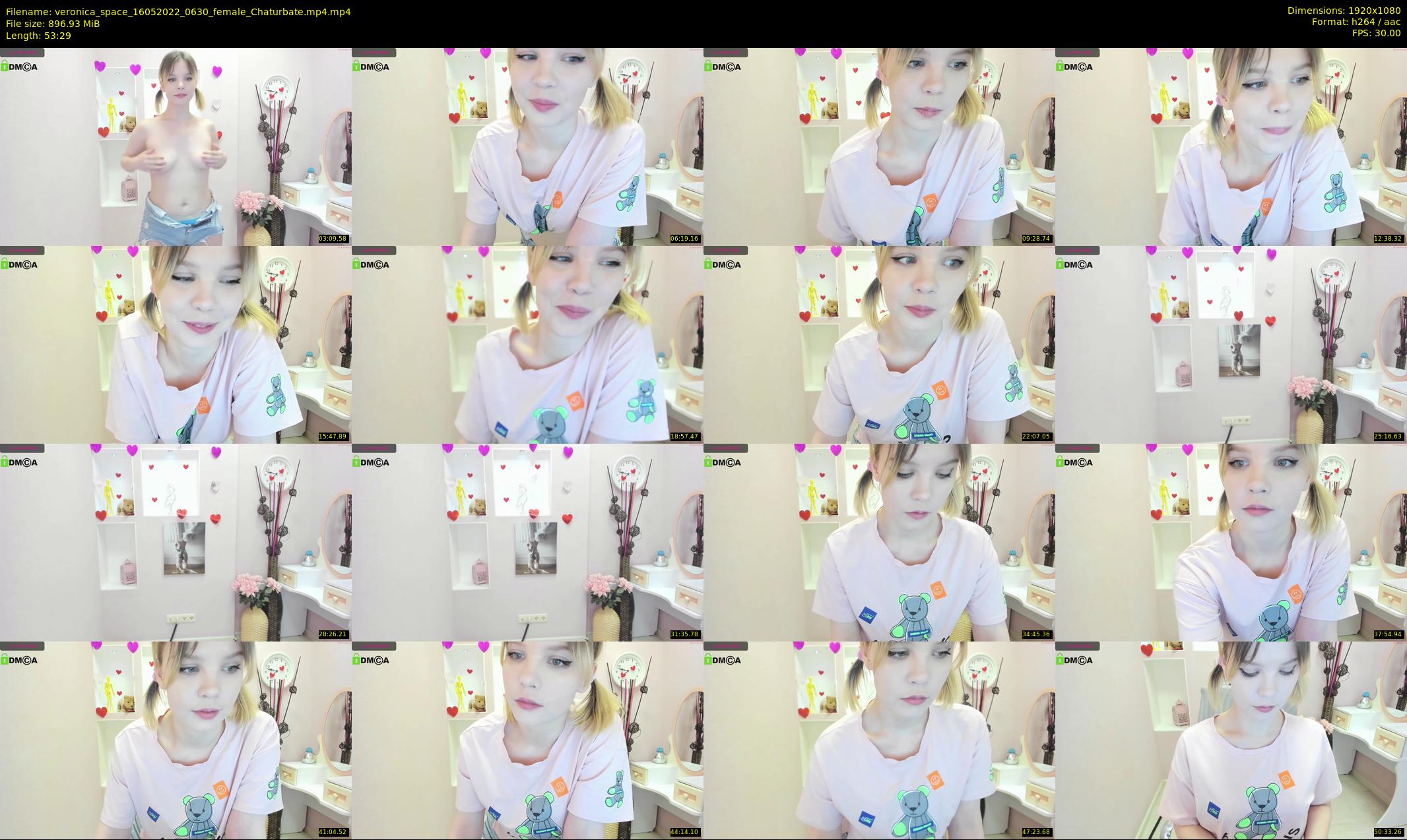 veronica_space — 54 minute Chaturbate female cam show recording, 1080p, May 16, 2022