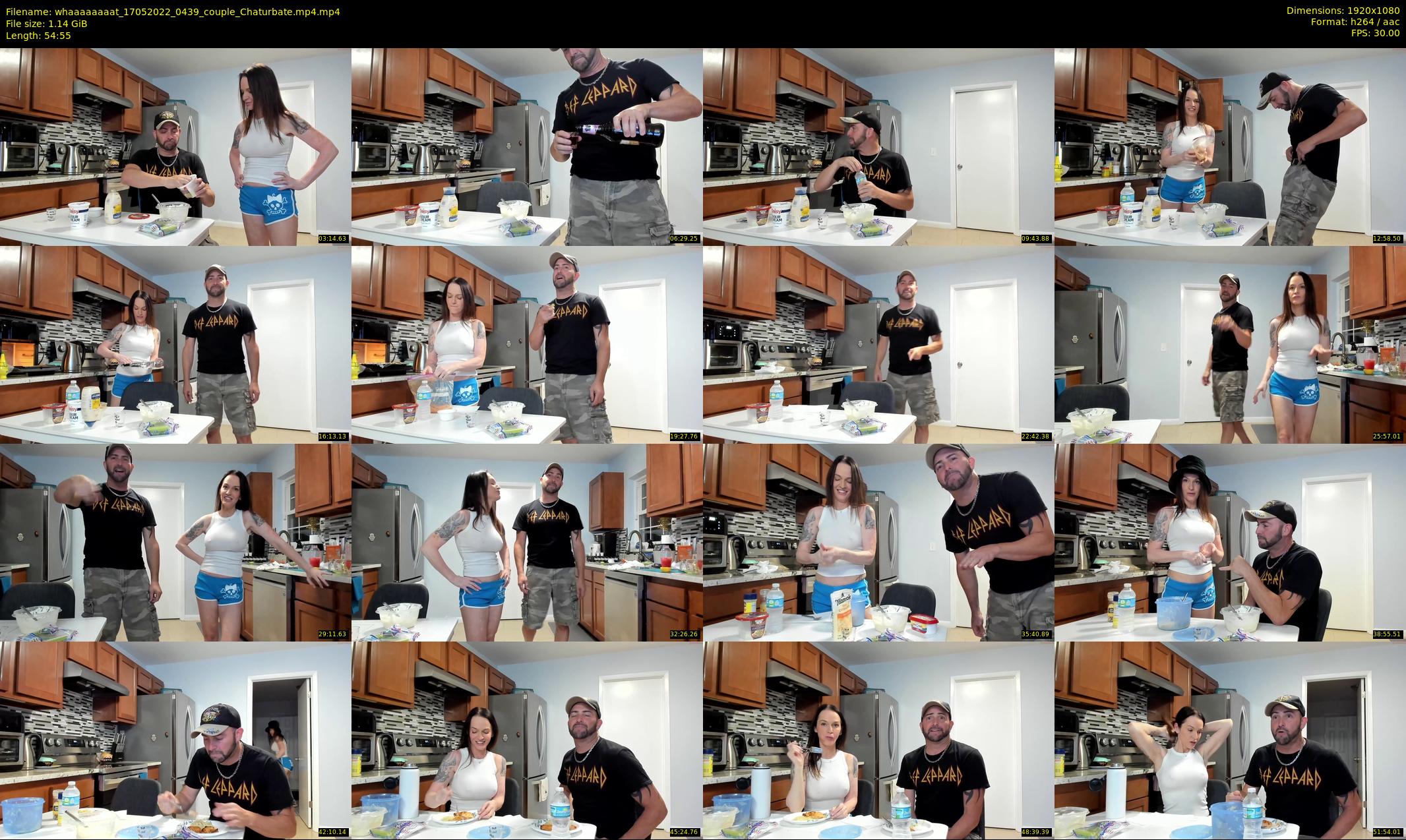 whaaaaaaaat — 55 minute Chaturbate couple cam show recording, 1080p, May 17, 2022