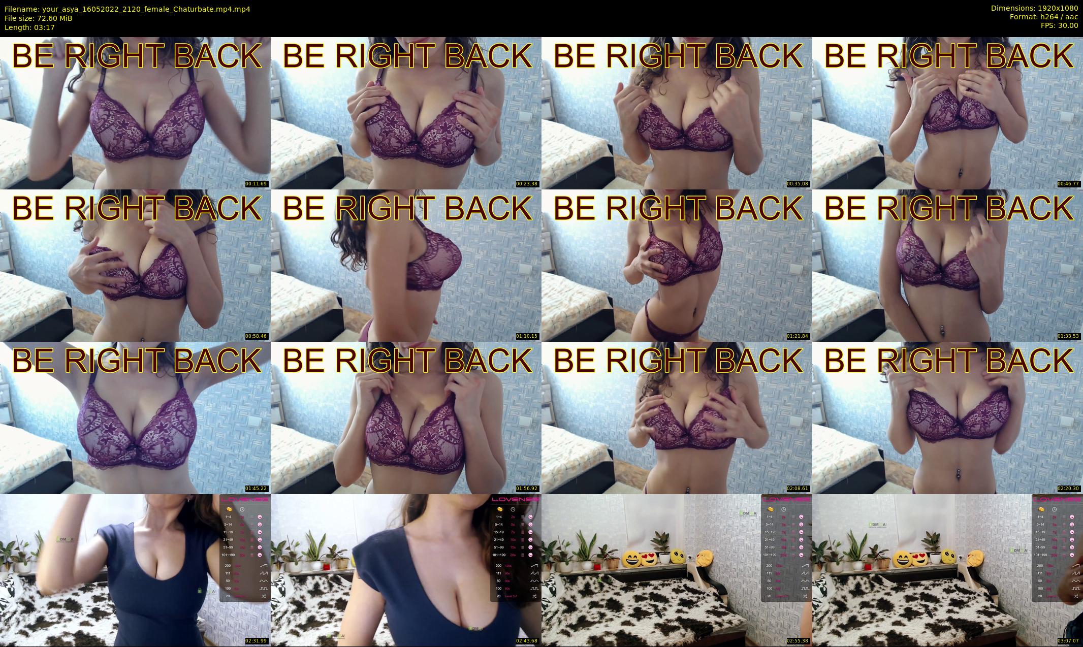 your_asya — 4 minute Chaturbate female cam show recording, 1080p, May 16, 2022