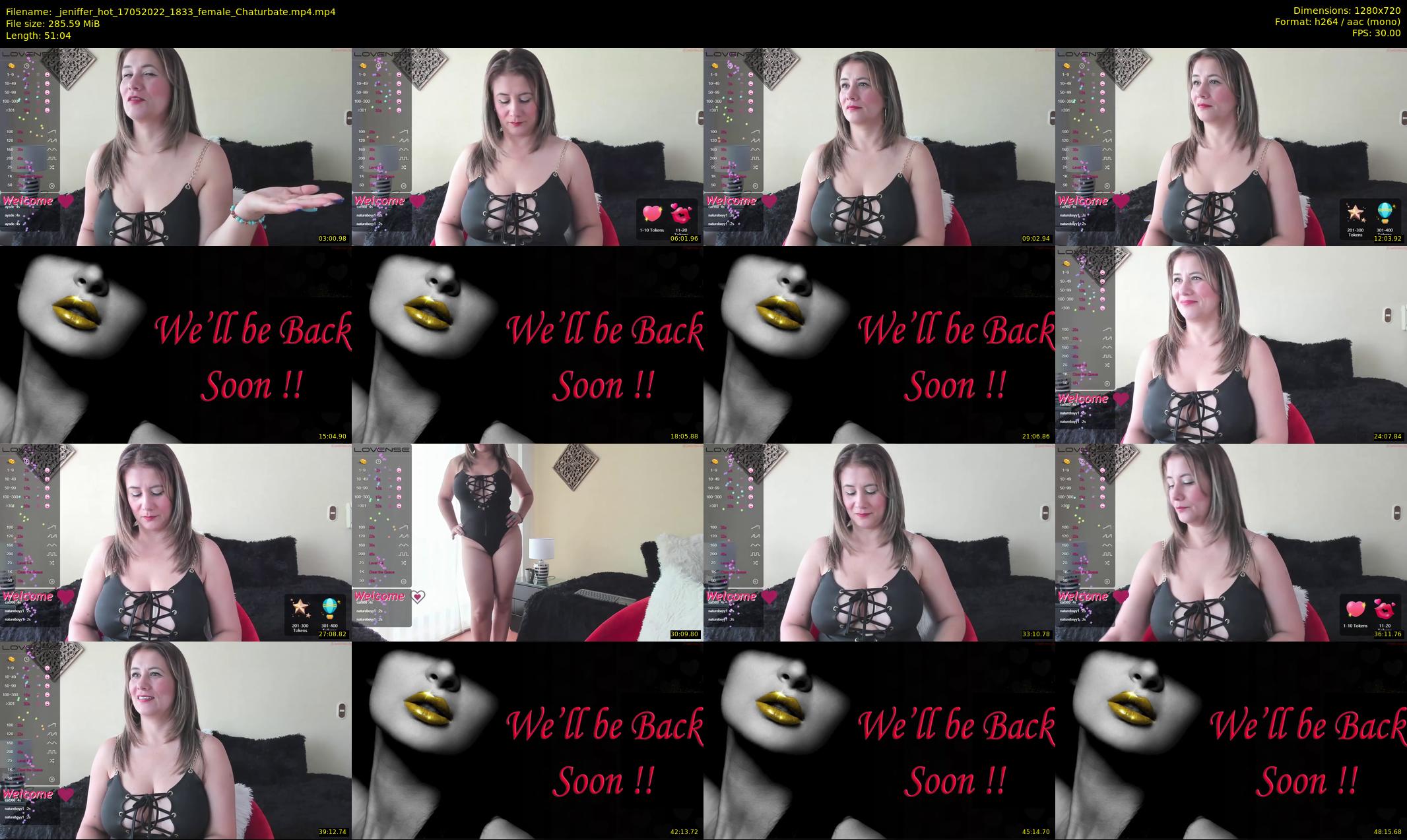 _jeniffer_hot — 52 minute Chaturbate female cam show recording, 720p, May 17, 2022