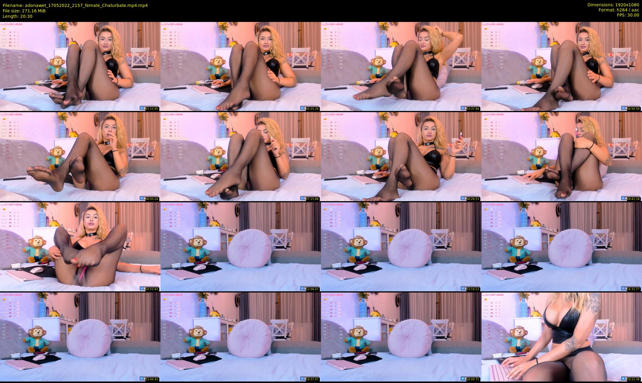 adonawet — 21 minute Chaturbate couple cam show recording, 1080p, May 17, 2022