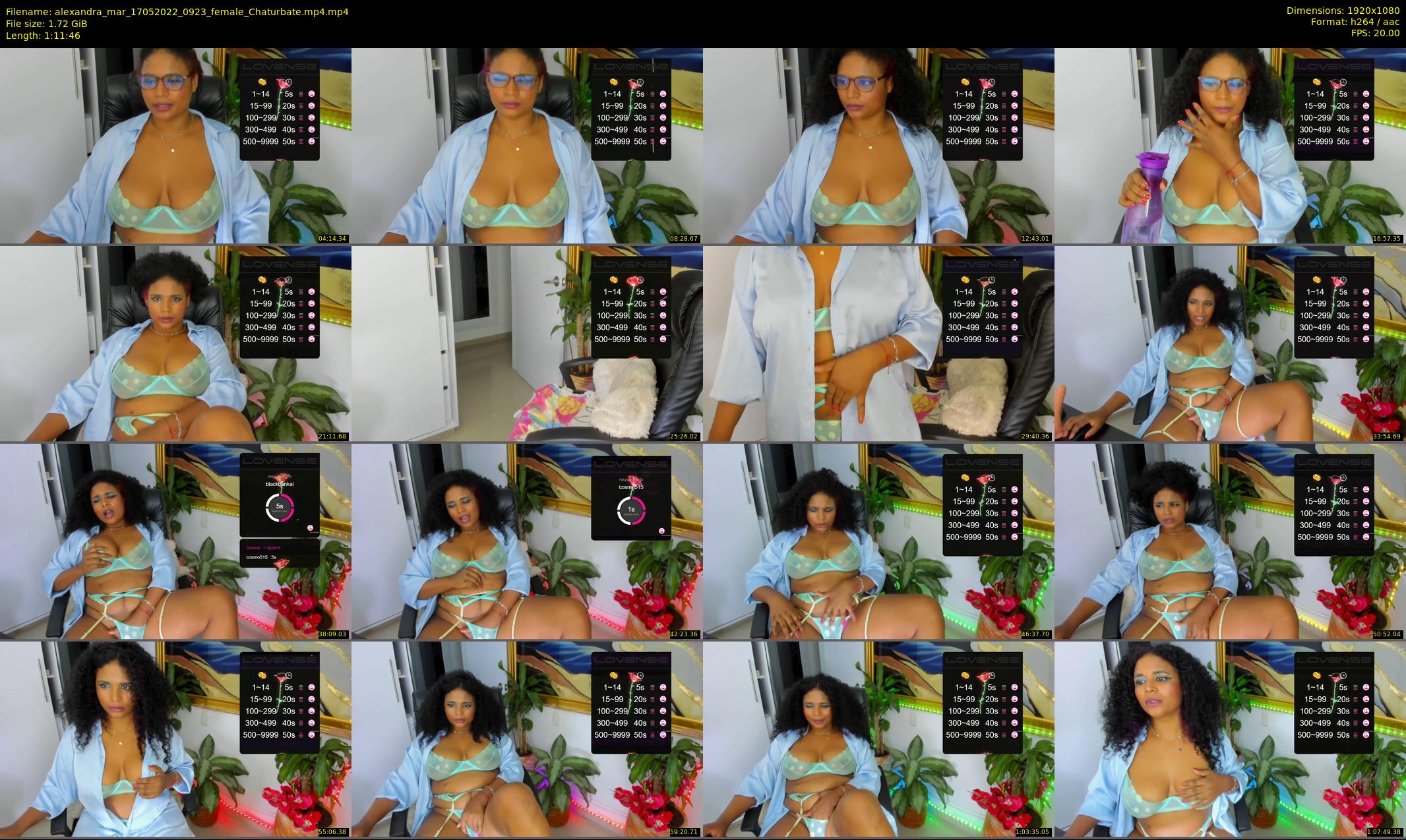 alexandra_mar — 72 minute Chaturbate female cam show recording, 1080p, May 17, 2022