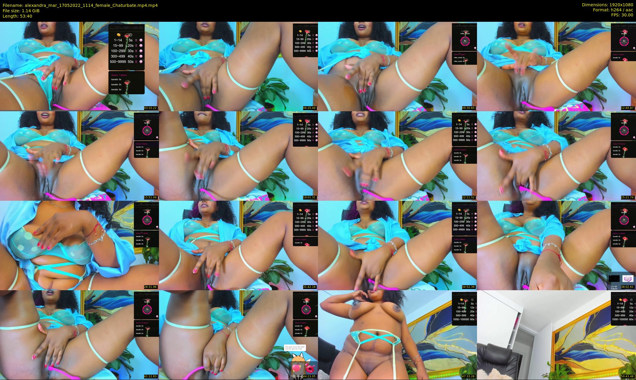 alexandra_mar — 54 minute Chaturbate female cam show recording, 1080p, May 17, 2022