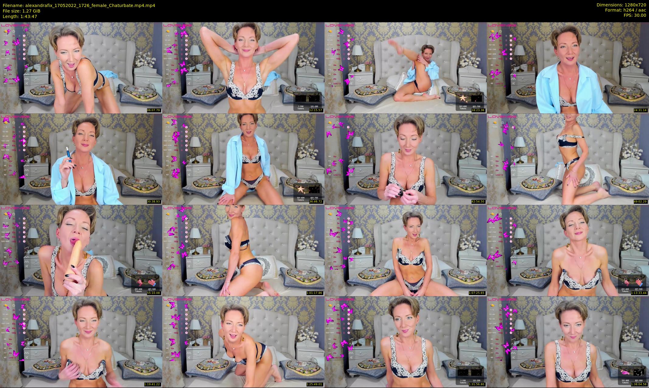 alexandrafix — 104 minute Chaturbate female cam show recording, 720p, May 17, 2022