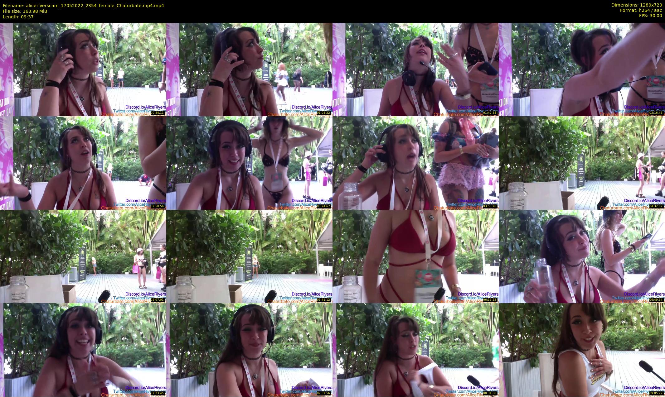 aliceriverscam — 10 minute Chaturbate female cam show recording, 720p, May 17, 2022