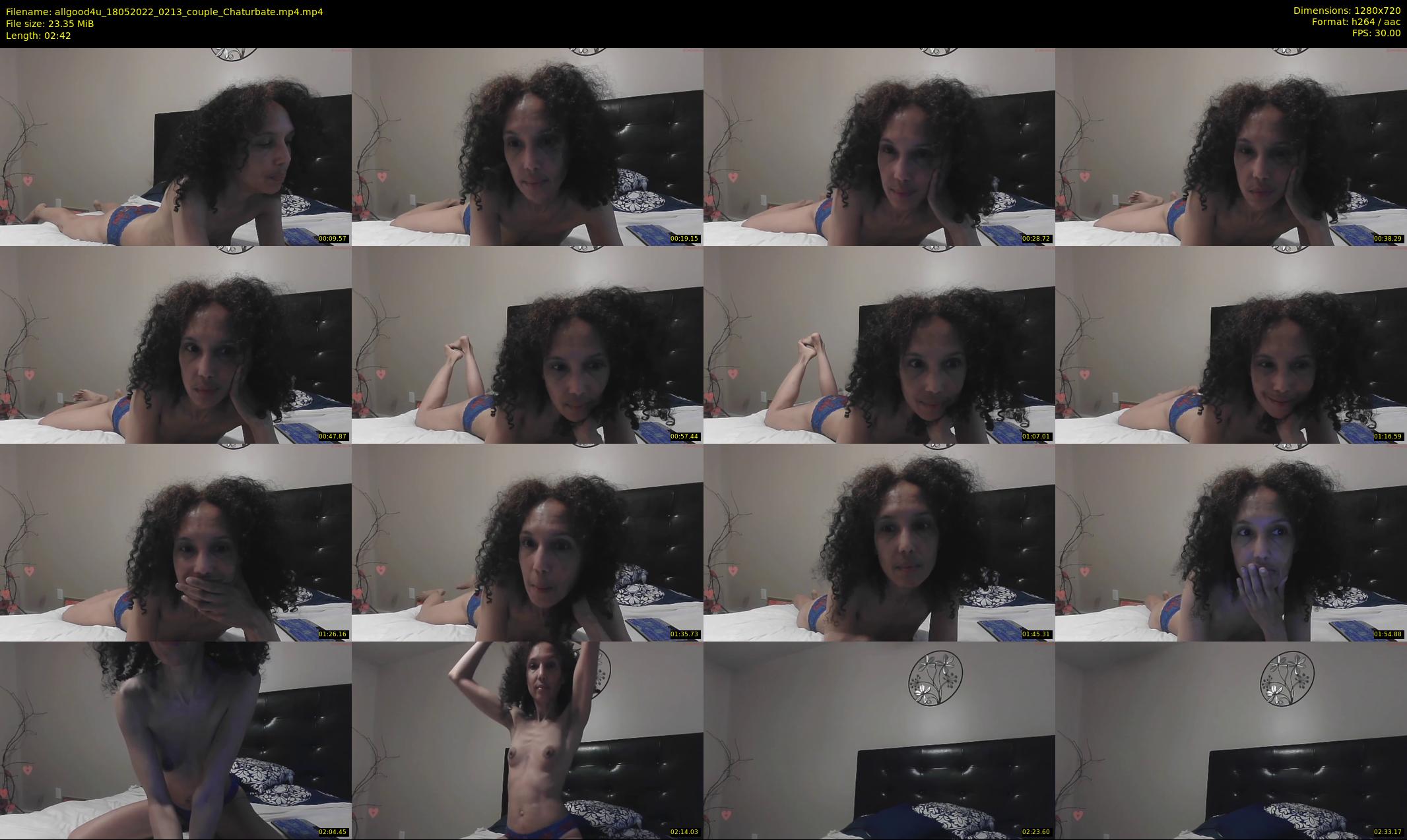 allgood4u — 3 minute Chaturbate couple cam show recording, 720p, May 18, 2022