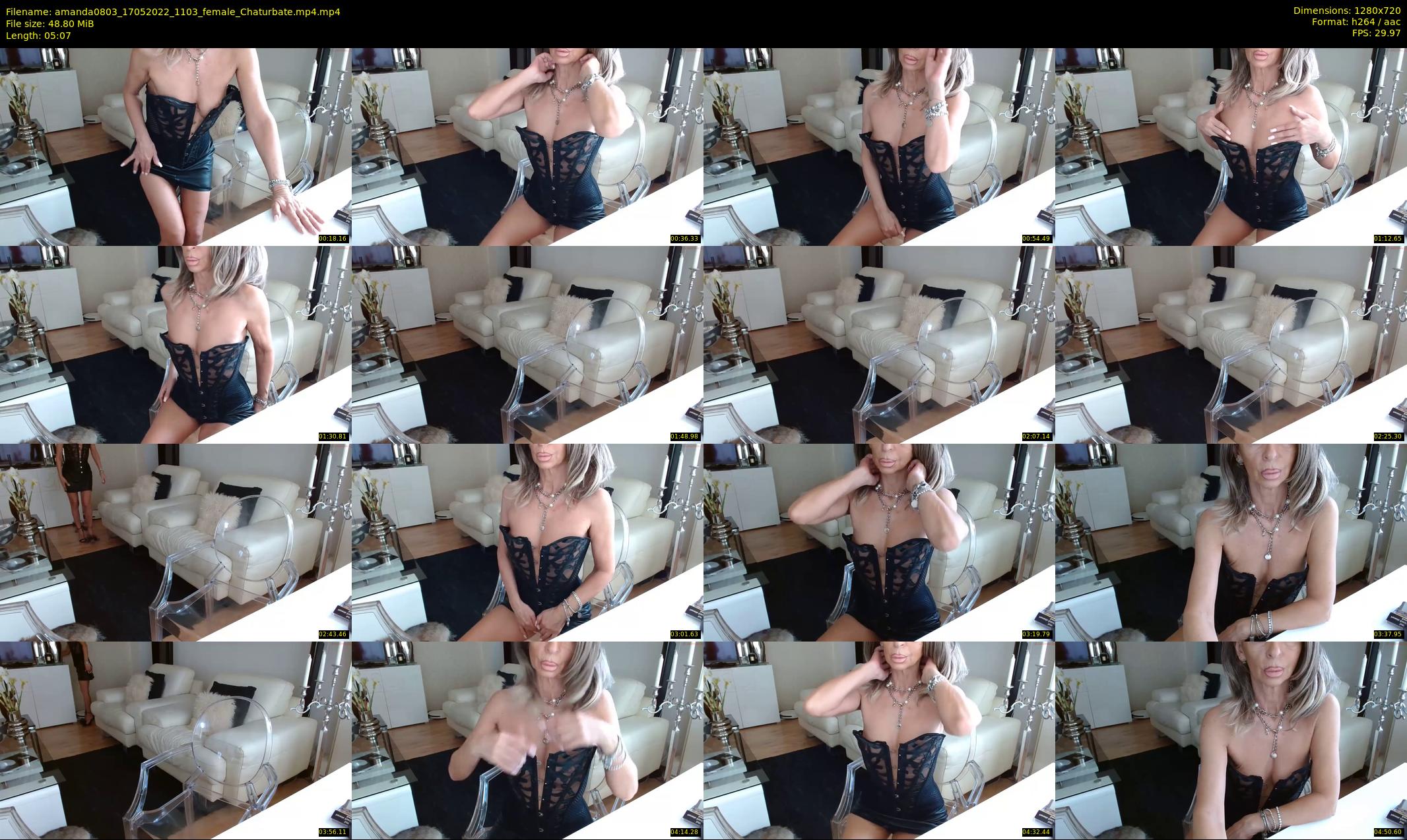 amanda0803 — 6 minute Chaturbate female cam show recording, 720p, May 17, 2022