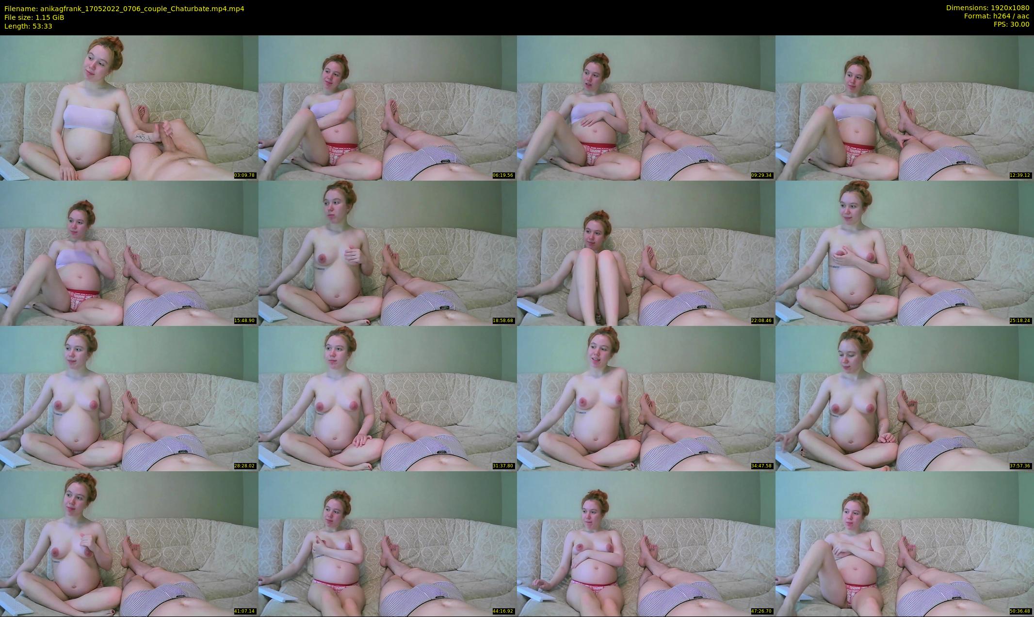 anikagfrank — 54 minute Chaturbate couple cam show recording, 1080p, May 17, 2022