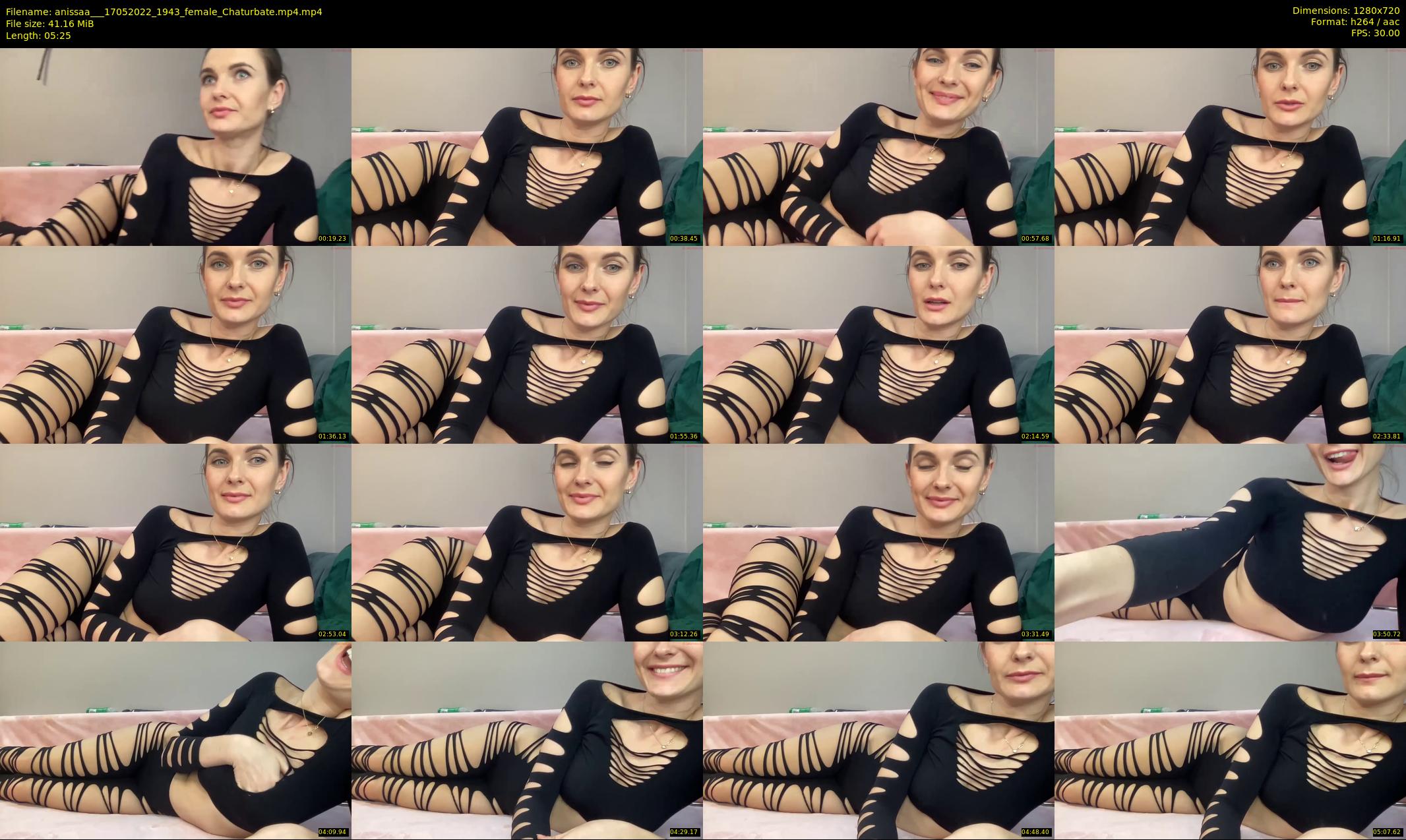 anissaa__ — 6 minute Chaturbate female cam show recording, 720p, May 17, 2022