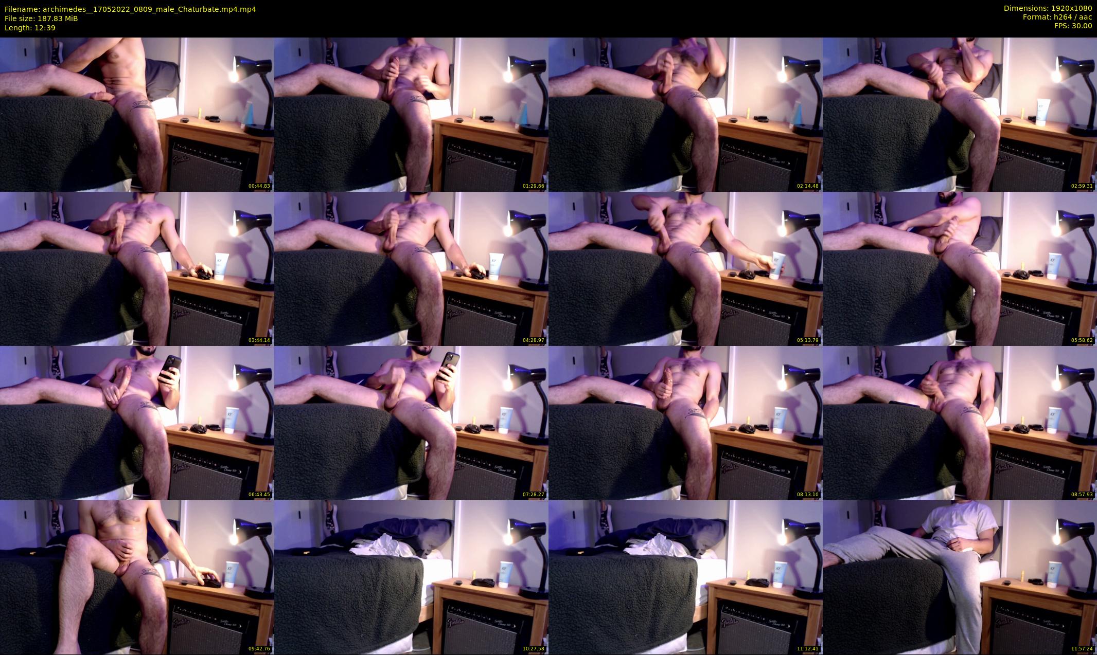 archimedes_ — 13 minute Chaturbate male cam show recording, 1080p, May 17, 2022