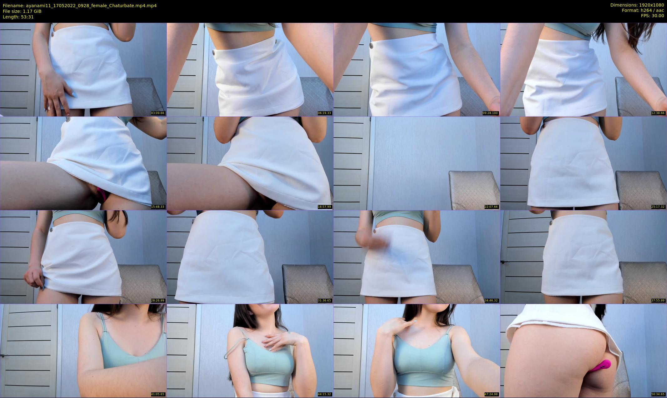 ayanami11 — 54 minute Chaturbate female cam show recording, 1080p, May 17, 2022