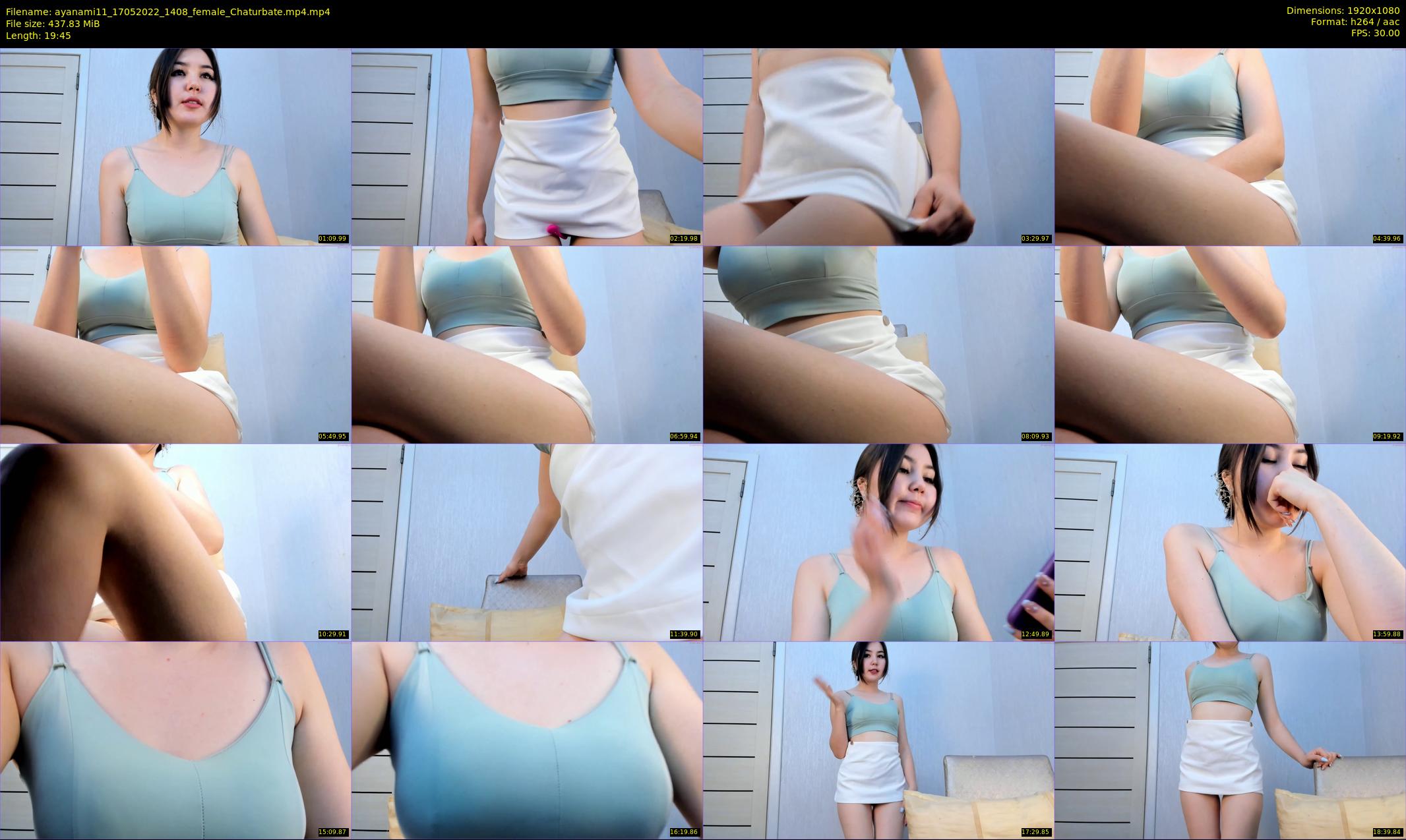 ayanami11 — 20 minute Chaturbate female cam show recording, 1080p, May 17, 2022