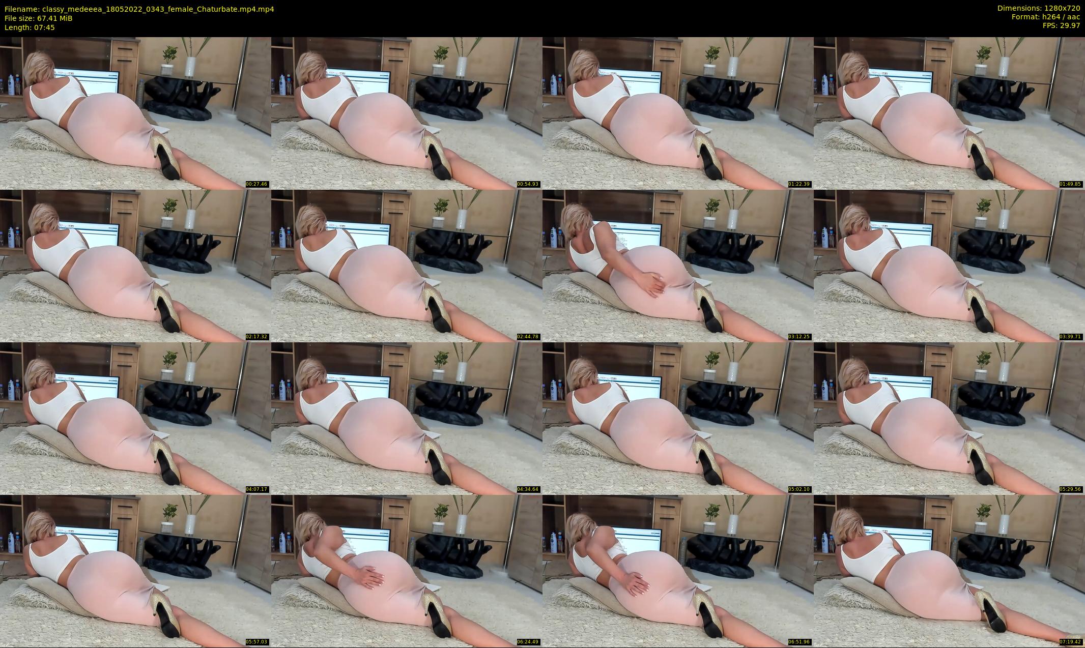 classy_medeeea — 8 minute Chaturbate female cam show recording, 720p, May 18, 2022
