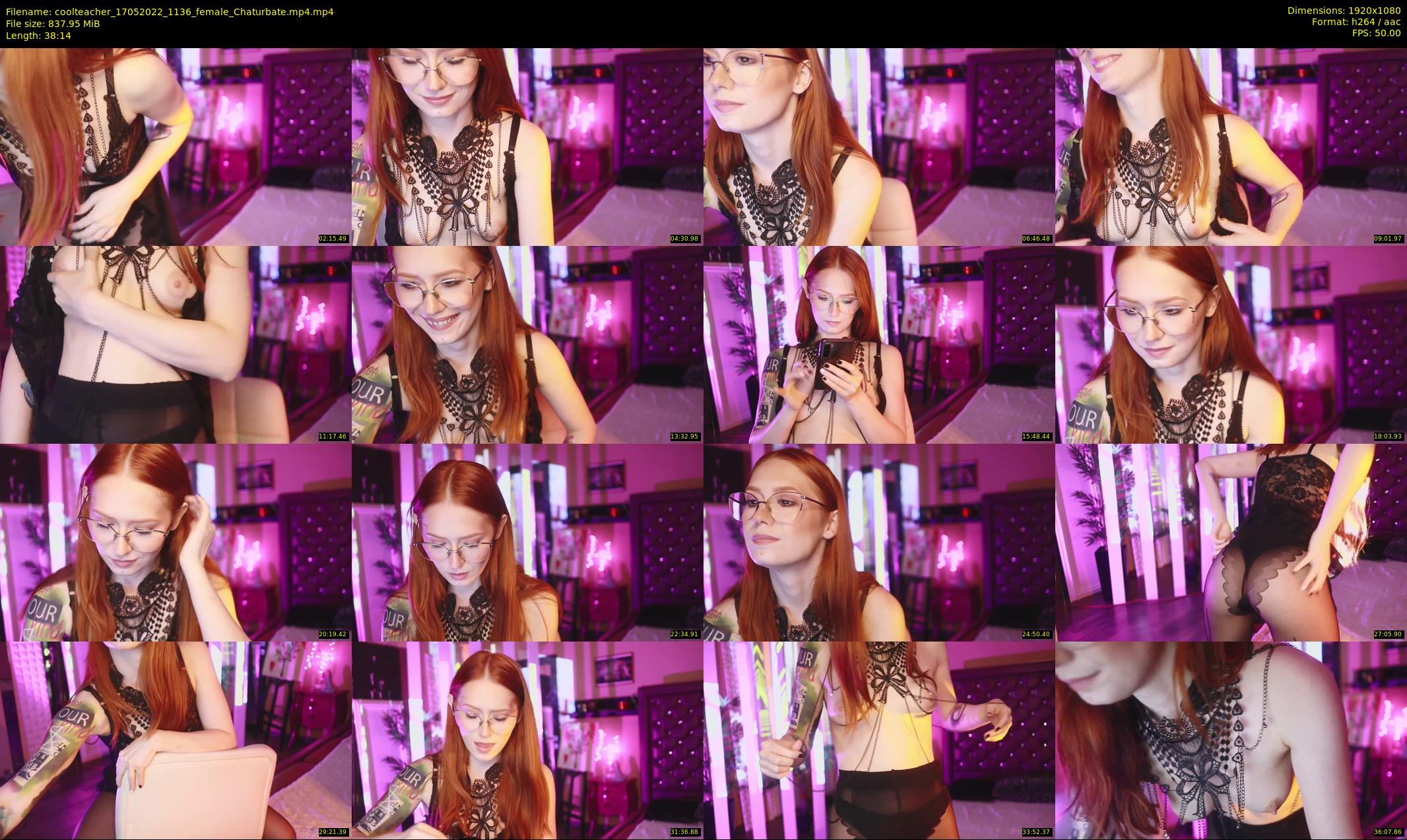 coolteacher — 39 minute Chaturbate female cam show recording, 1080p, May 17, 2022