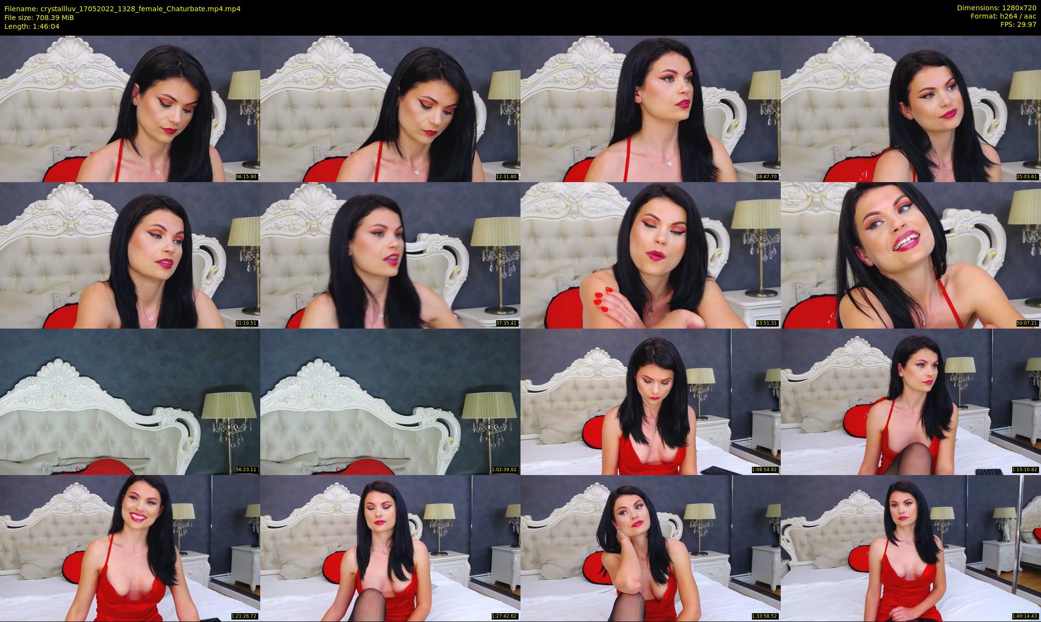 crystallluv — 107 minute Chaturbate female cam show recording, 720p, May 17, 2022