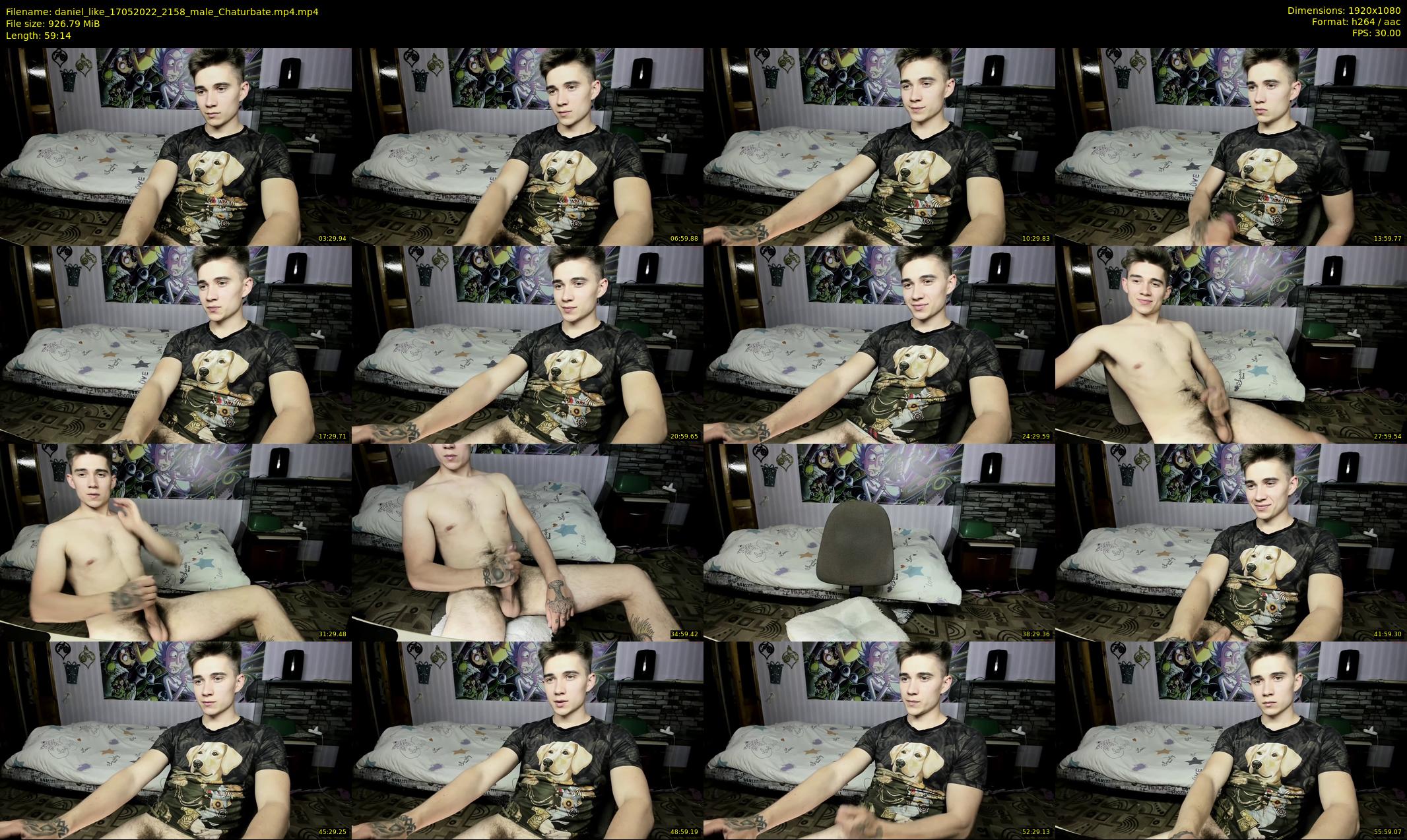 daniel_like — 60 minute Chaturbate male cam show recording, 1080p, May 17, 2022
