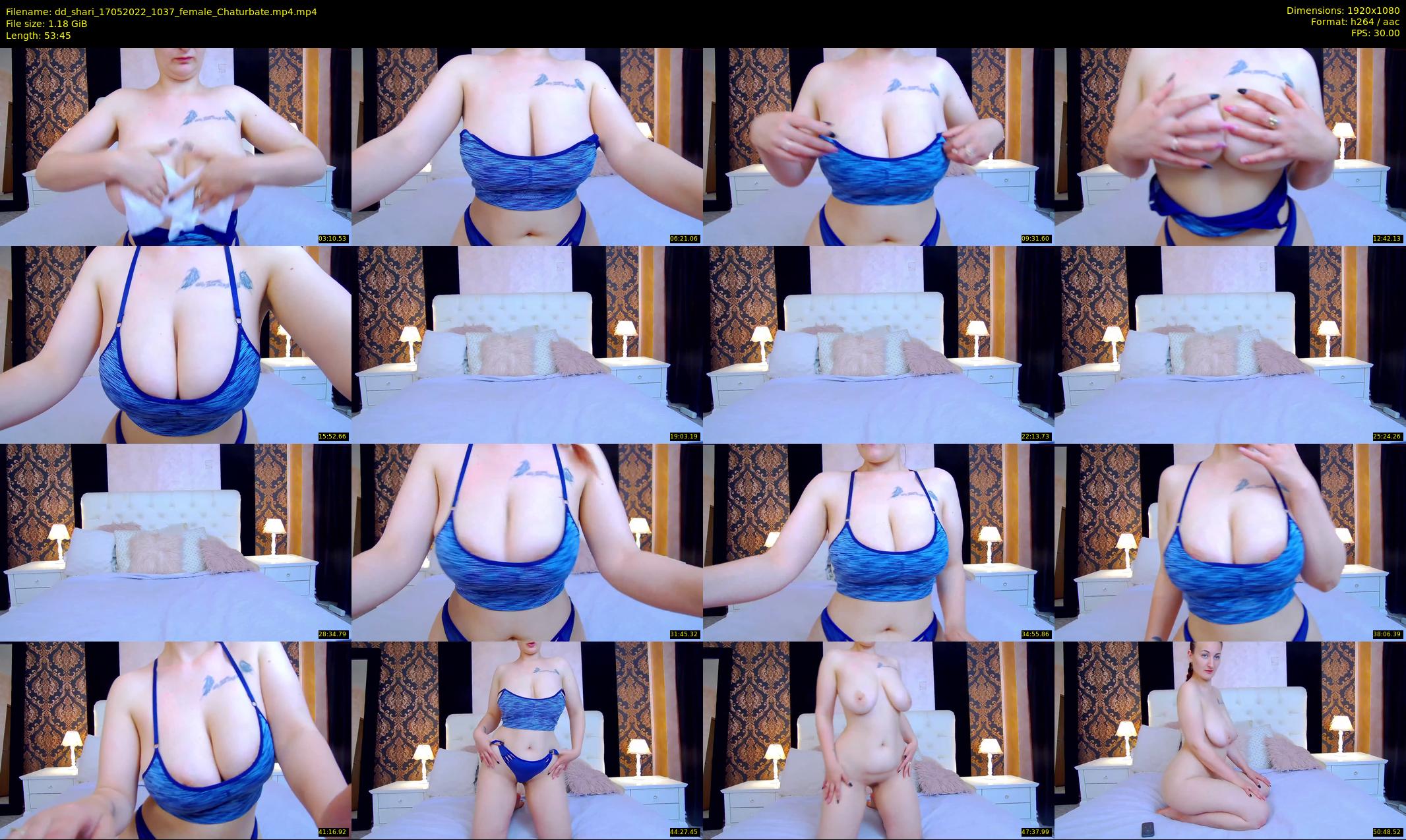 dd_shari — 54 minute Chaturbate female cam show recording, 1080p, May 17, 2022