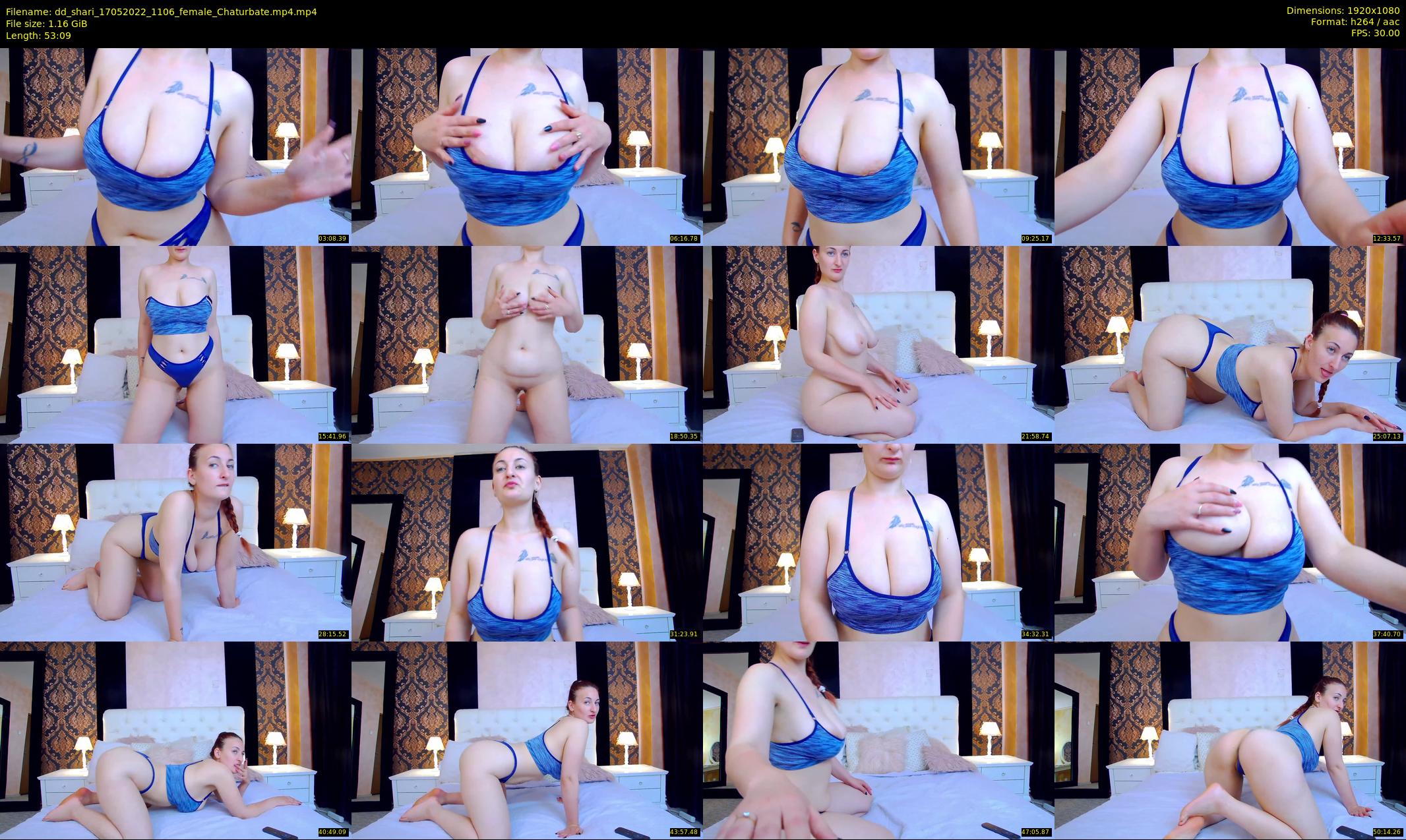 dd_shari — 54 minute Chaturbate female cam show recording, 1080p, May 17, 2022