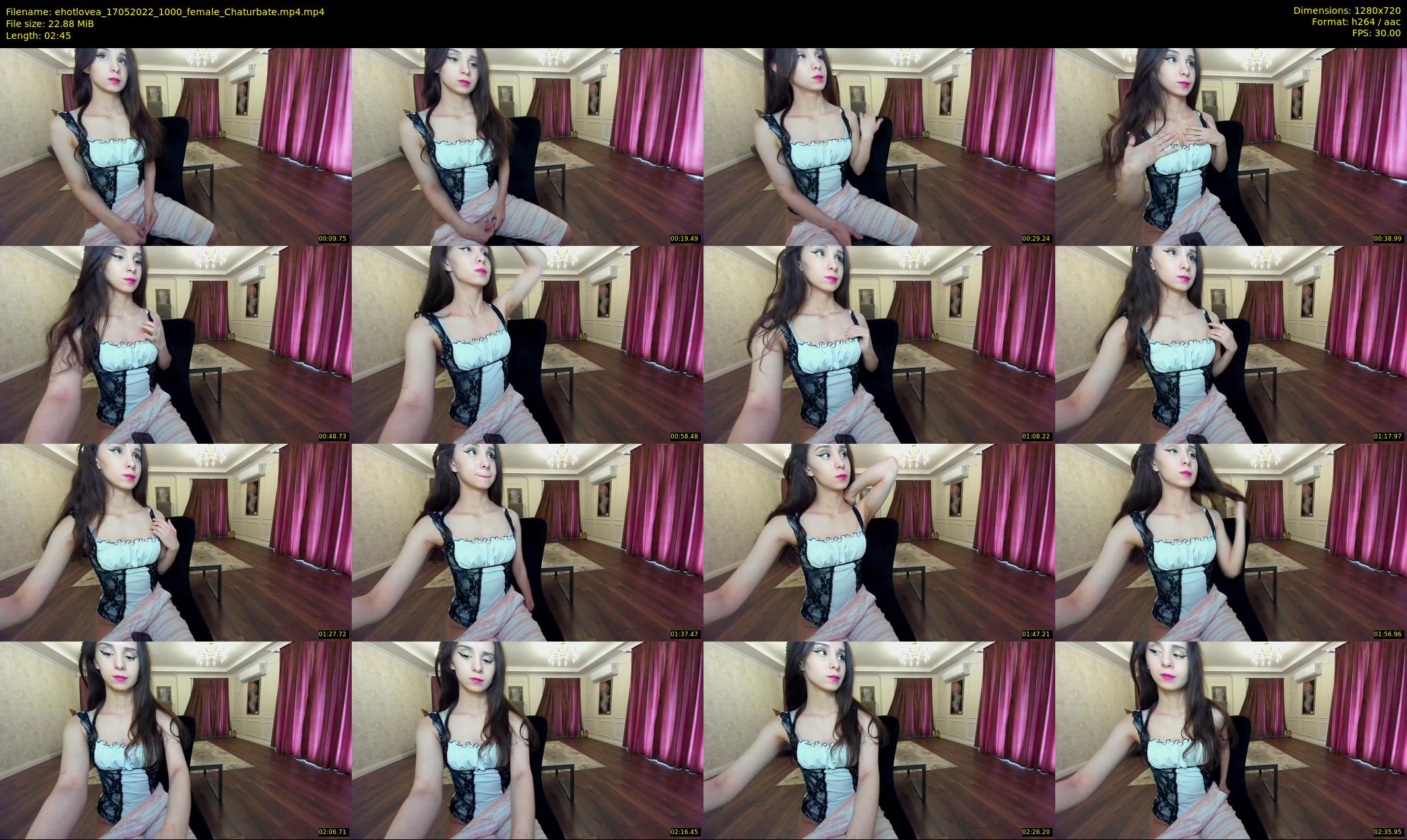 ehotlovea — 3 minute Chaturbate female cam show recording, 720p, May 17, 2022