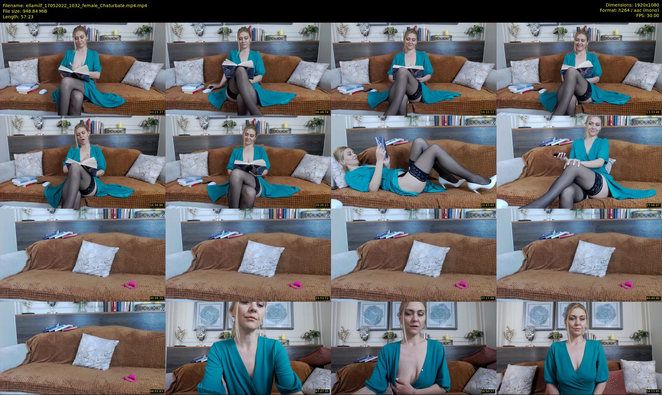 ellamilf — 58 minute Chaturbate female cam show recording, 1080p, May 17, 2022