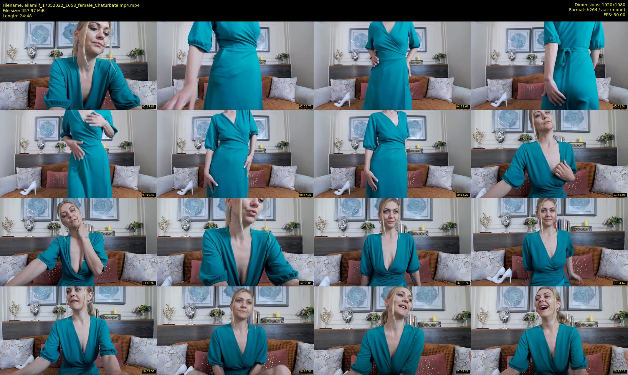 ellamilf — 25 minute Chaturbate female cam show recording, 1080p, May 17, 2022