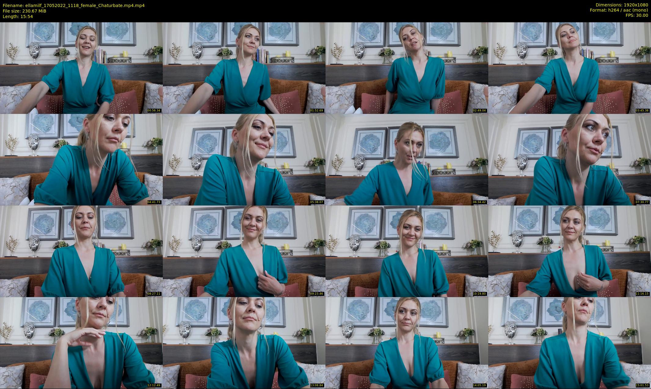 ellamilf — 16 minute Chaturbate female cam show recording, 1080p, May 17, 2022