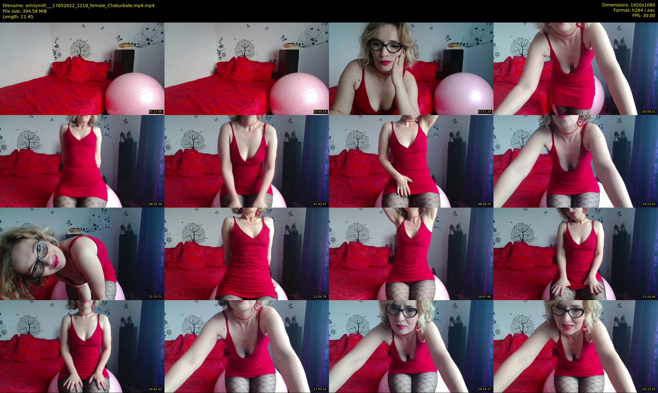 emilymilf__ — 22 minute Chaturbate female cam show recording, 1080p, May 17, 2022