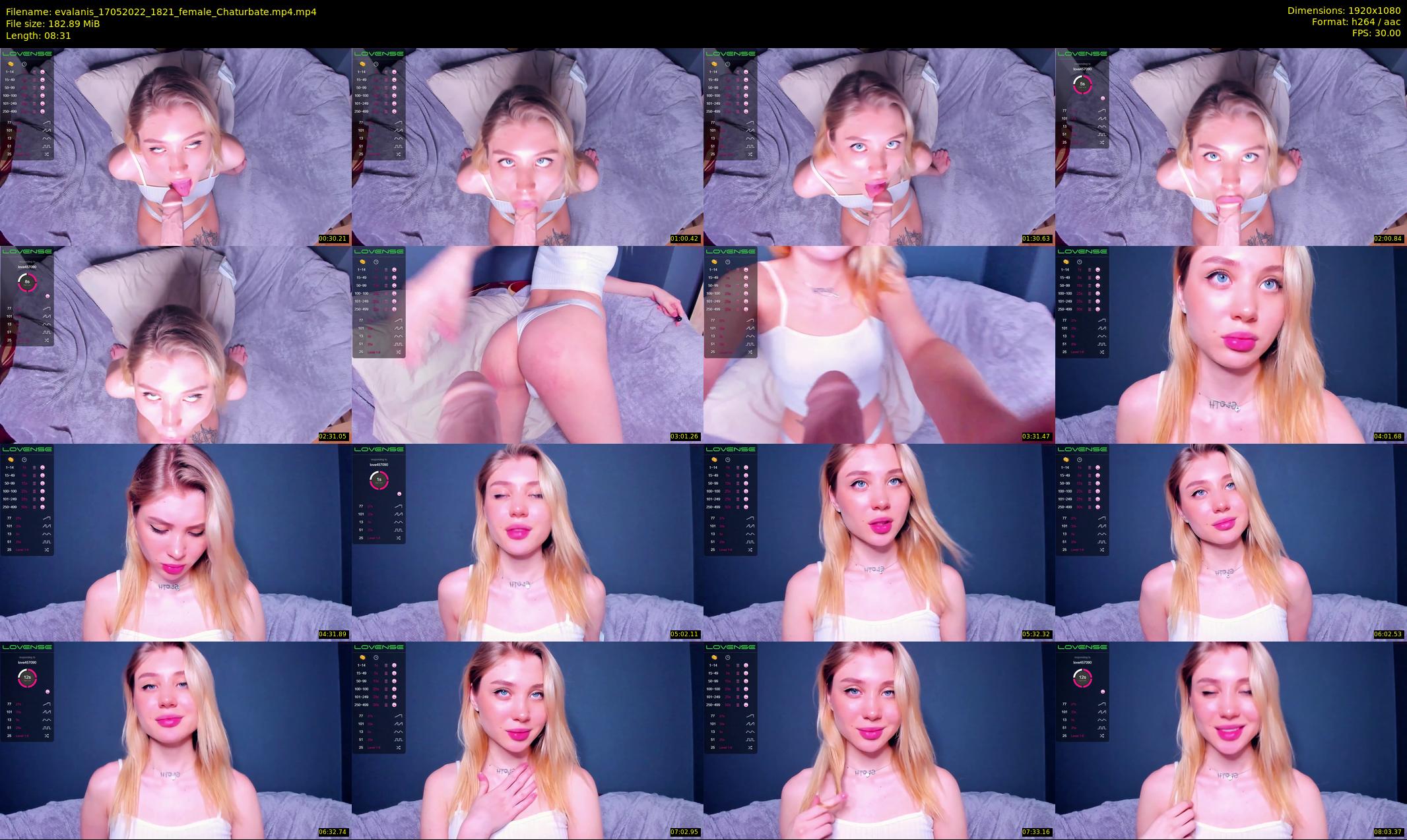evalanis — 9 minute Chaturbate couple cam show recording, 1080p, May 17, 2022